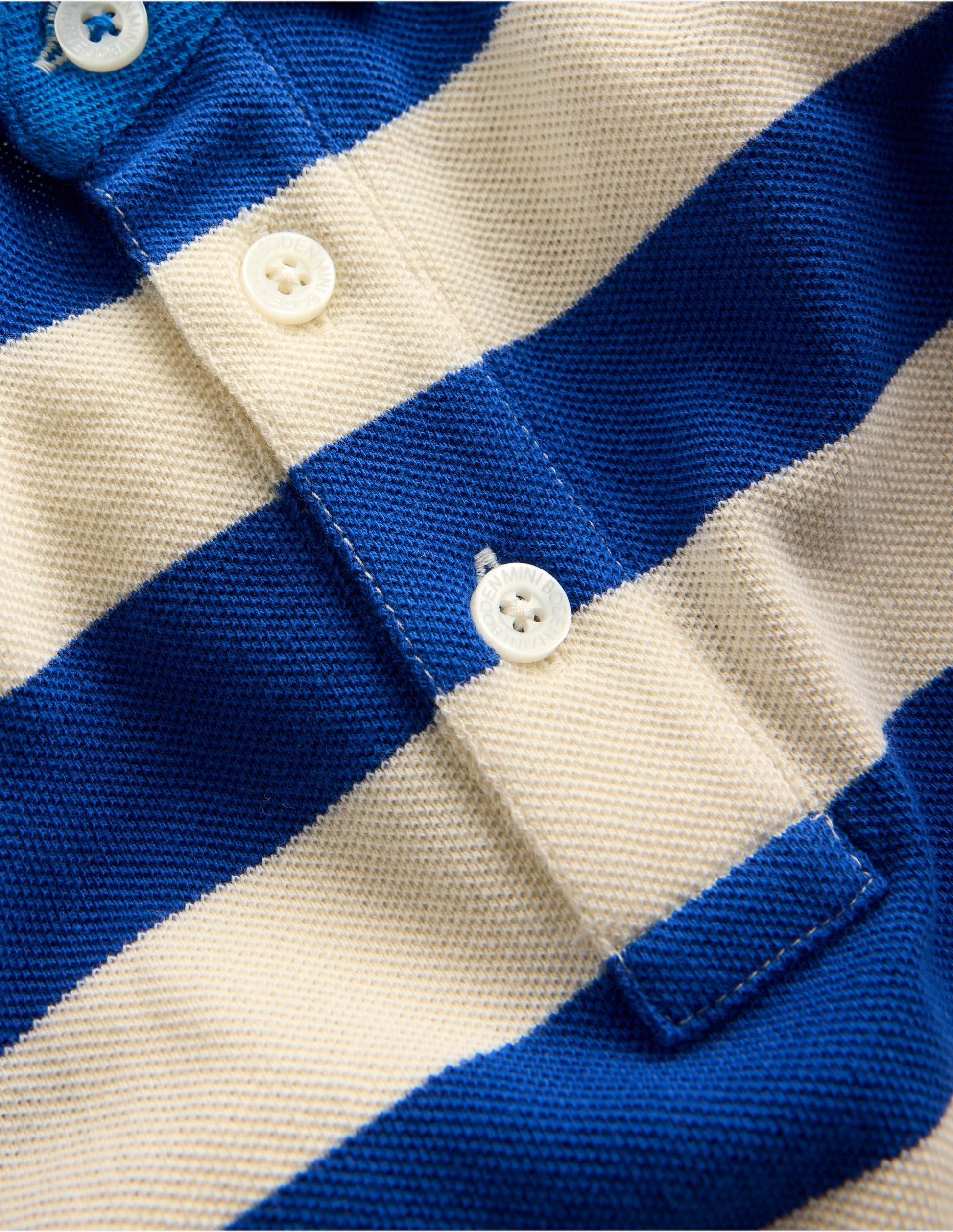 Piqué Polo Shirt-Sapling Green/ Kingfisher Blue-3