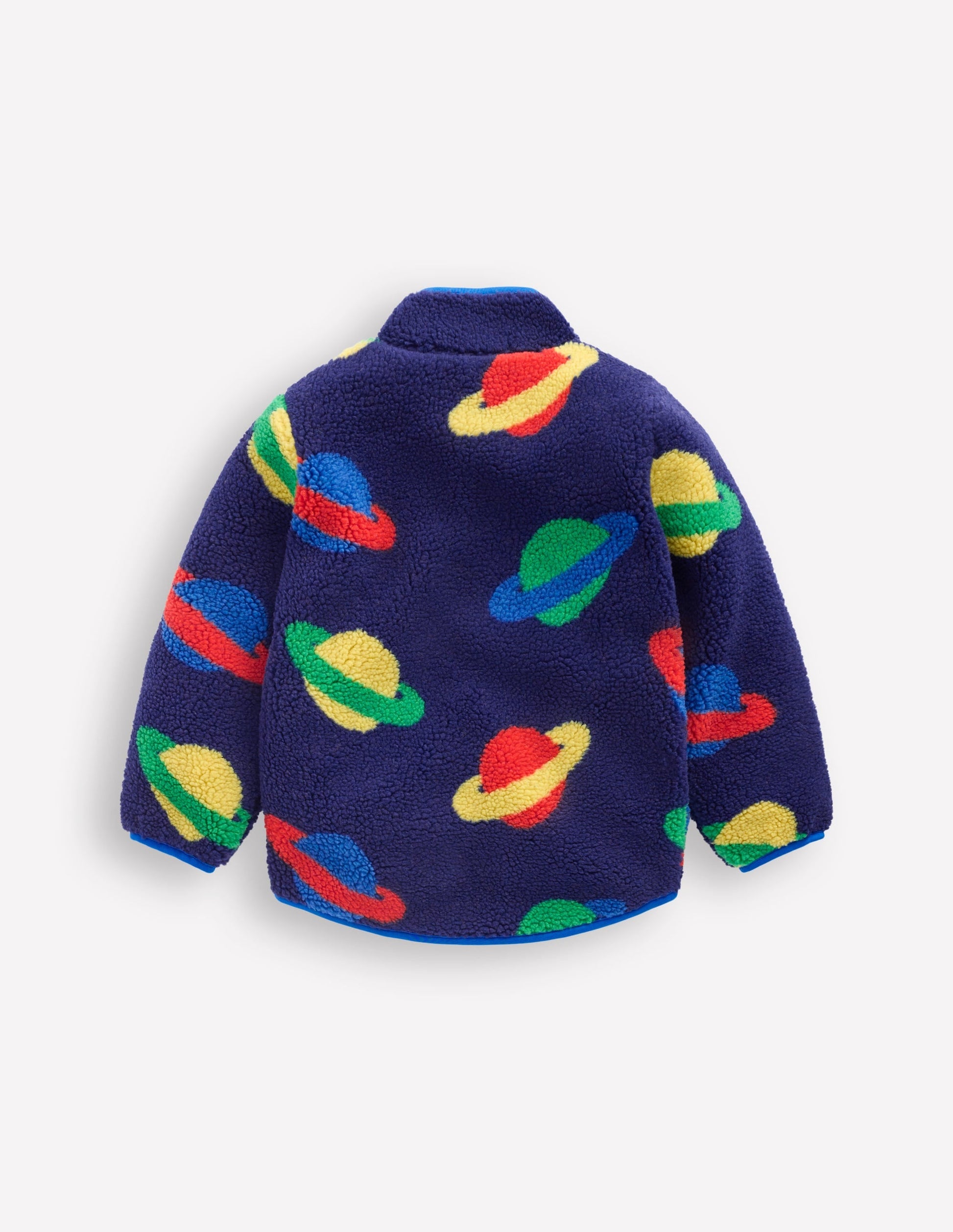 Cosy Borg Jacket-Twilight Blue Planets-2