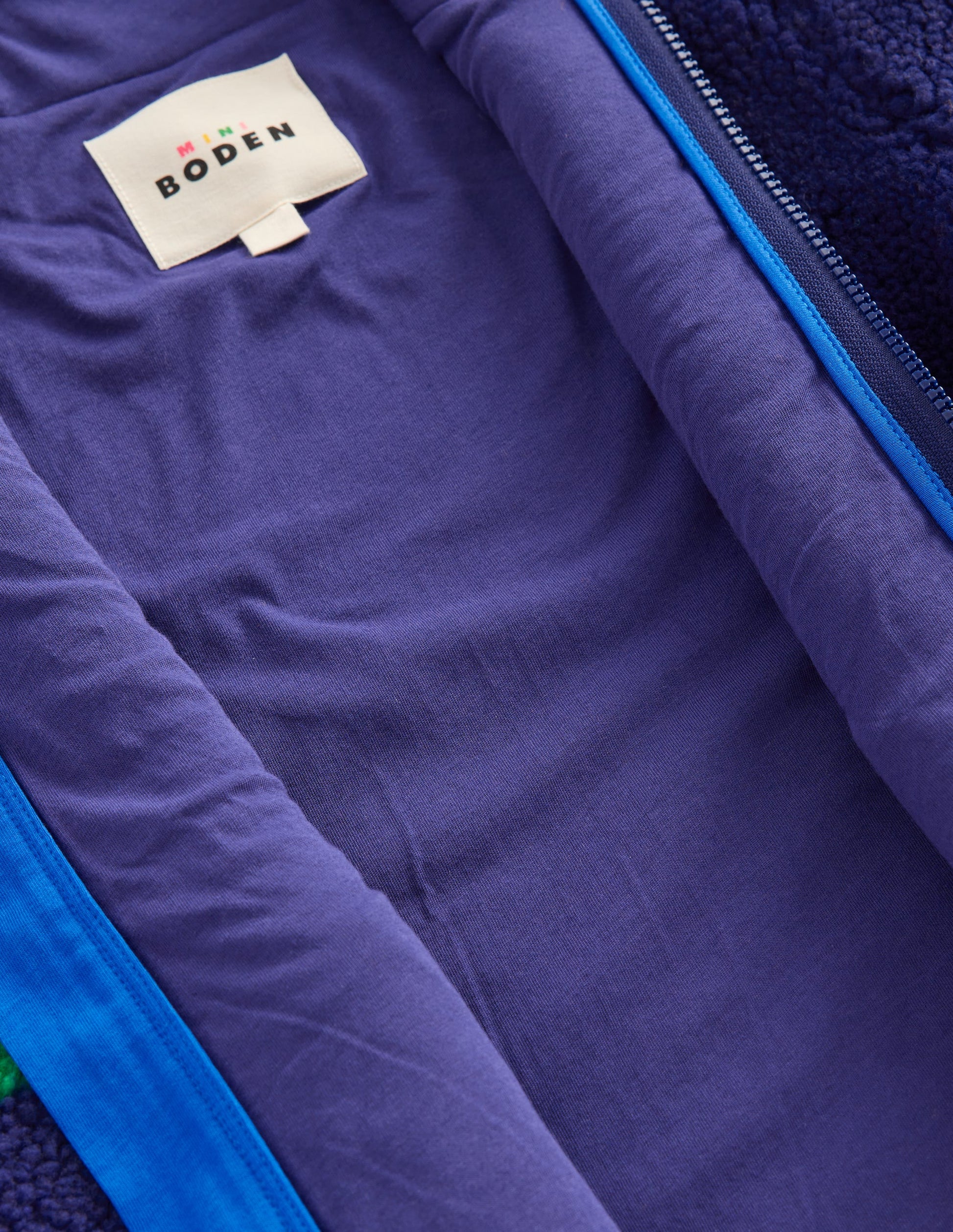 Cosy Borg Jacket-Twilight Blue Planets-5