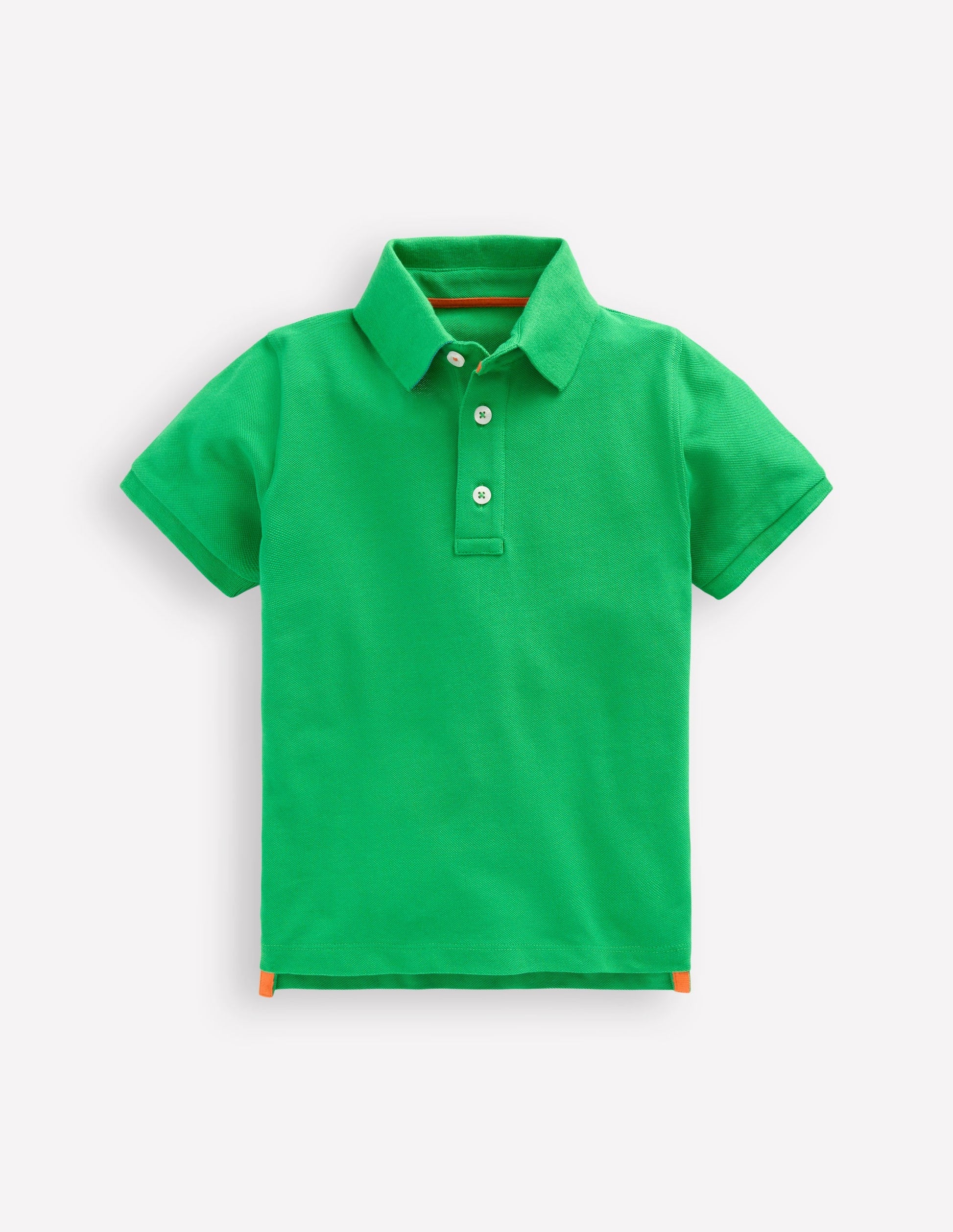 Piqué Polo Shirt-Sapling Green-1