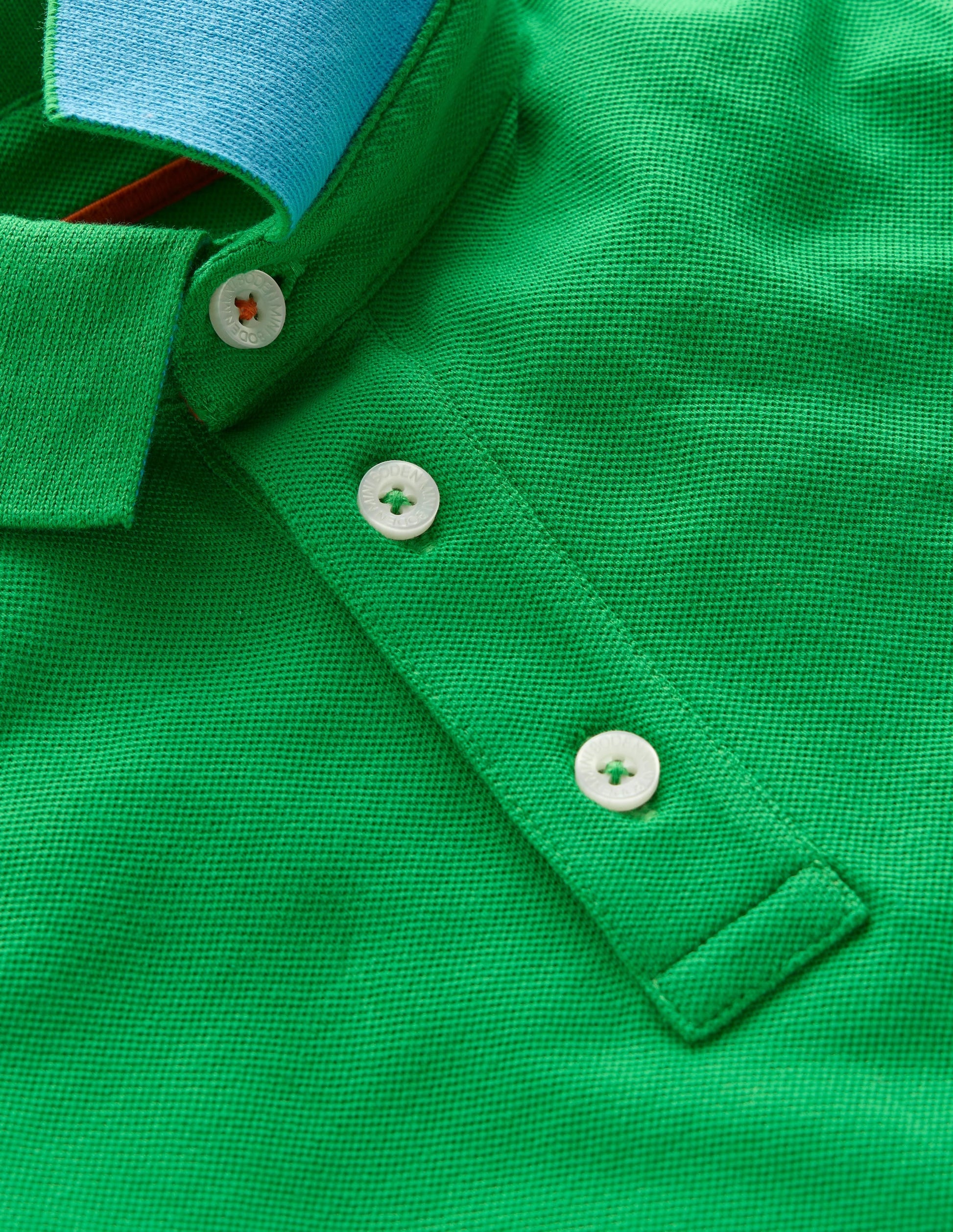 Piqué Polo Shirt-Sapling Green-3