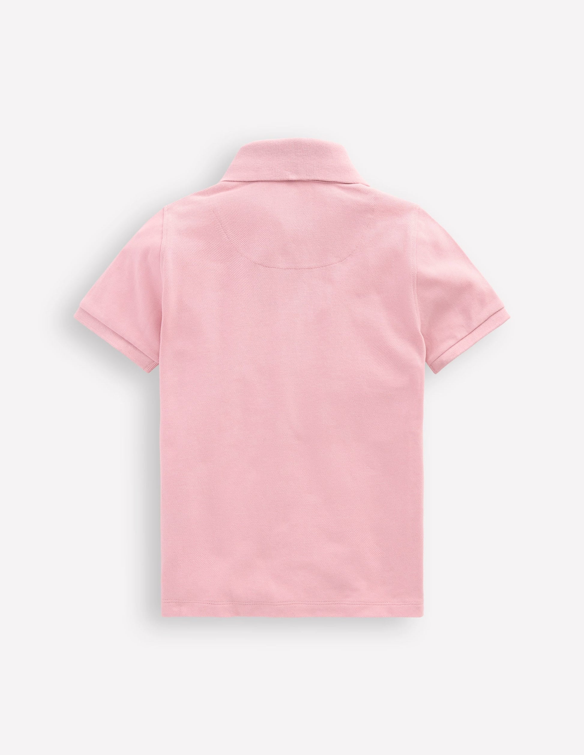 Piqué Polo Shirt-Vintage Pink-2