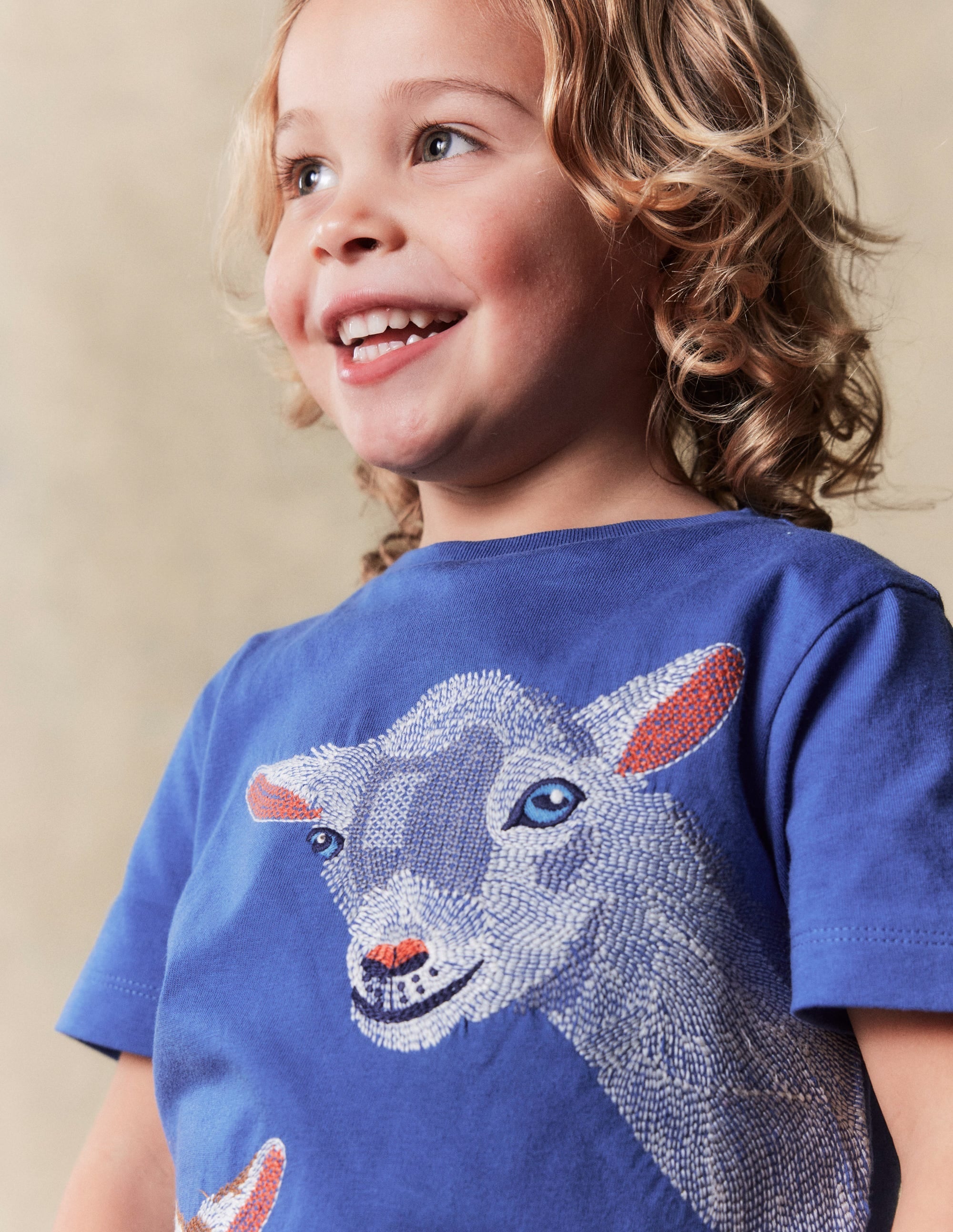 Superstitch T-Shirt-Bluejay Goat - Image 1