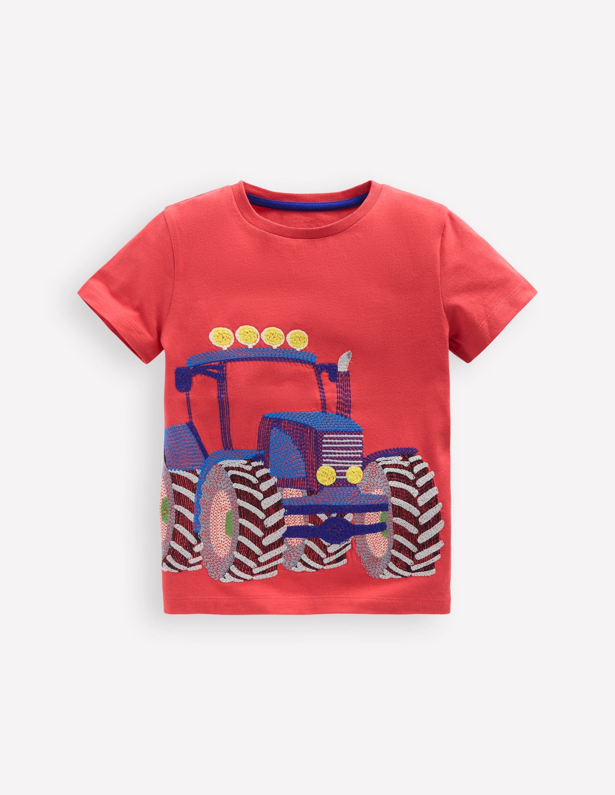 Superstitch T-Shirt-Strawberry Tart Red Tractor - Image 1