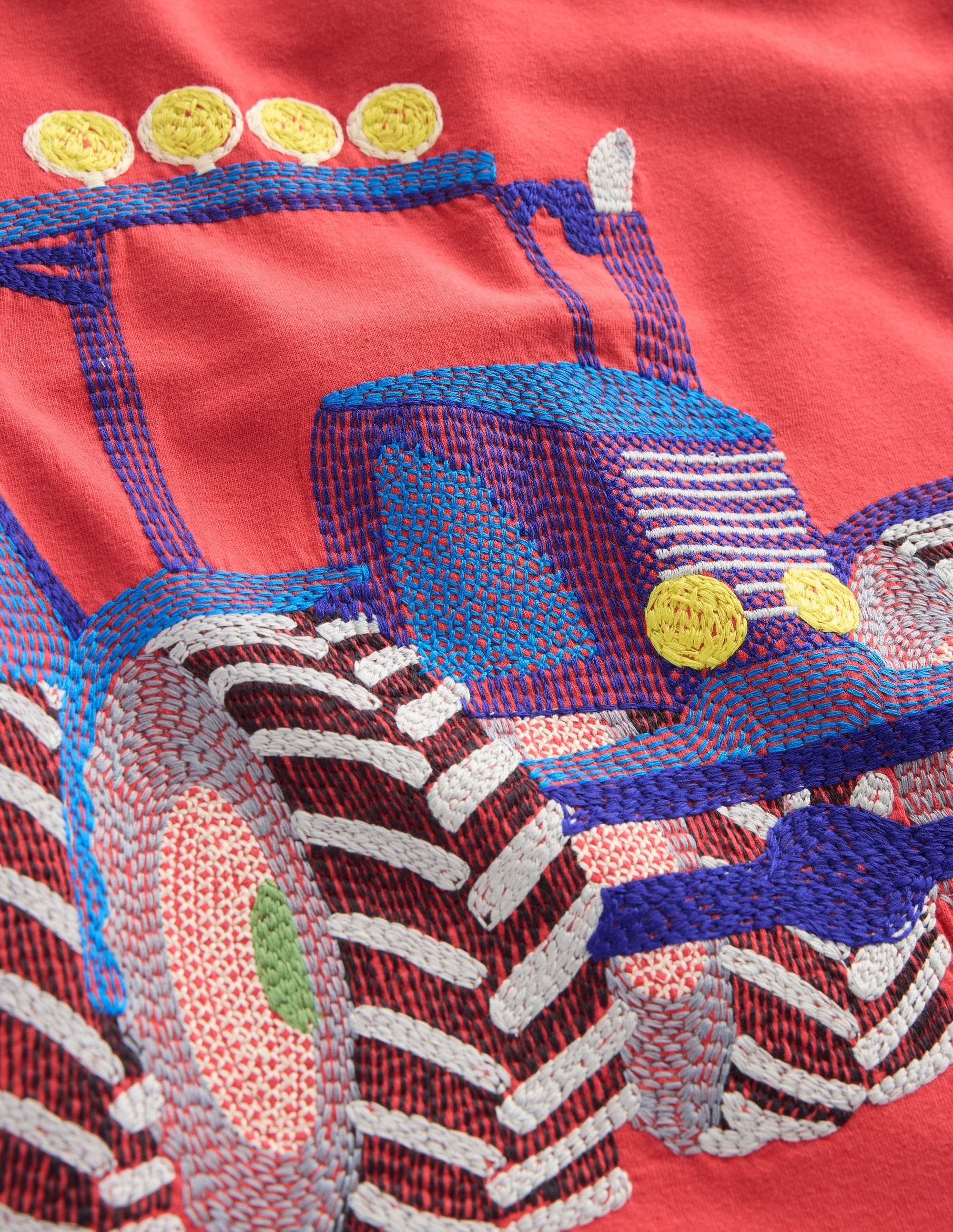 Superstitch T-Shirt-Strawberry Tart Red Tractor - Image 3