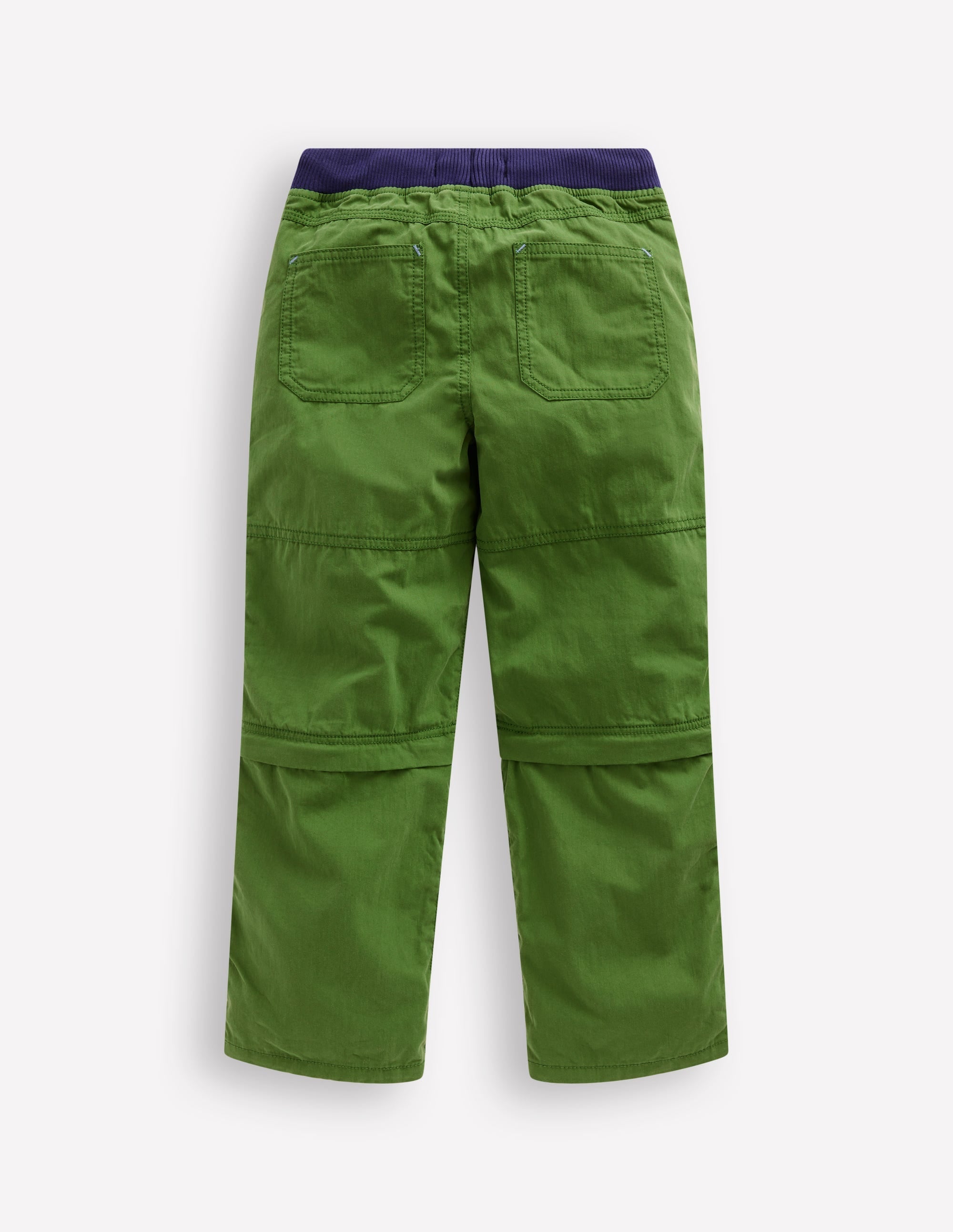 Zip-Off Techno Trousers-Broccoli Green - Image 2