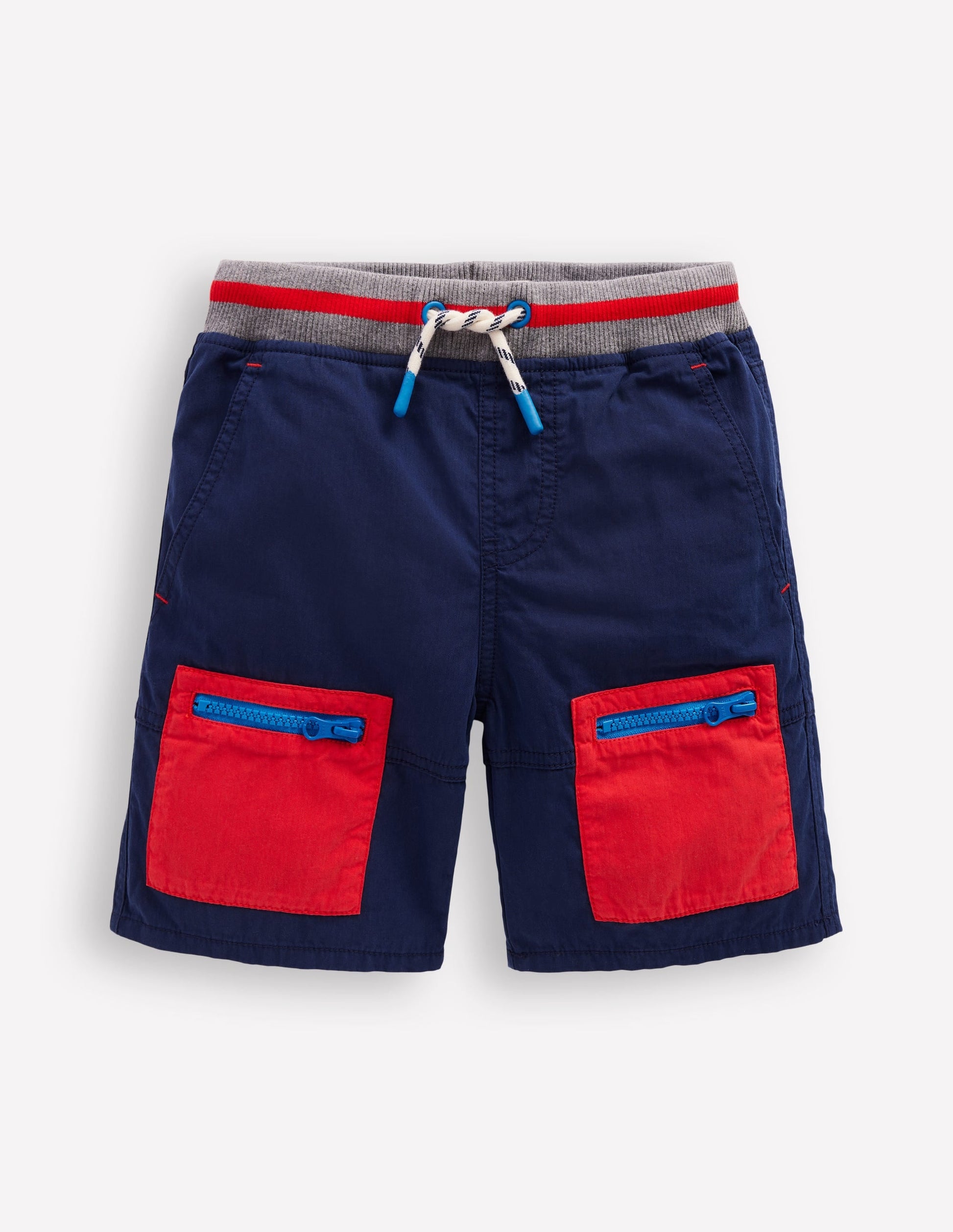 Adventure Shorts-College Navy-1