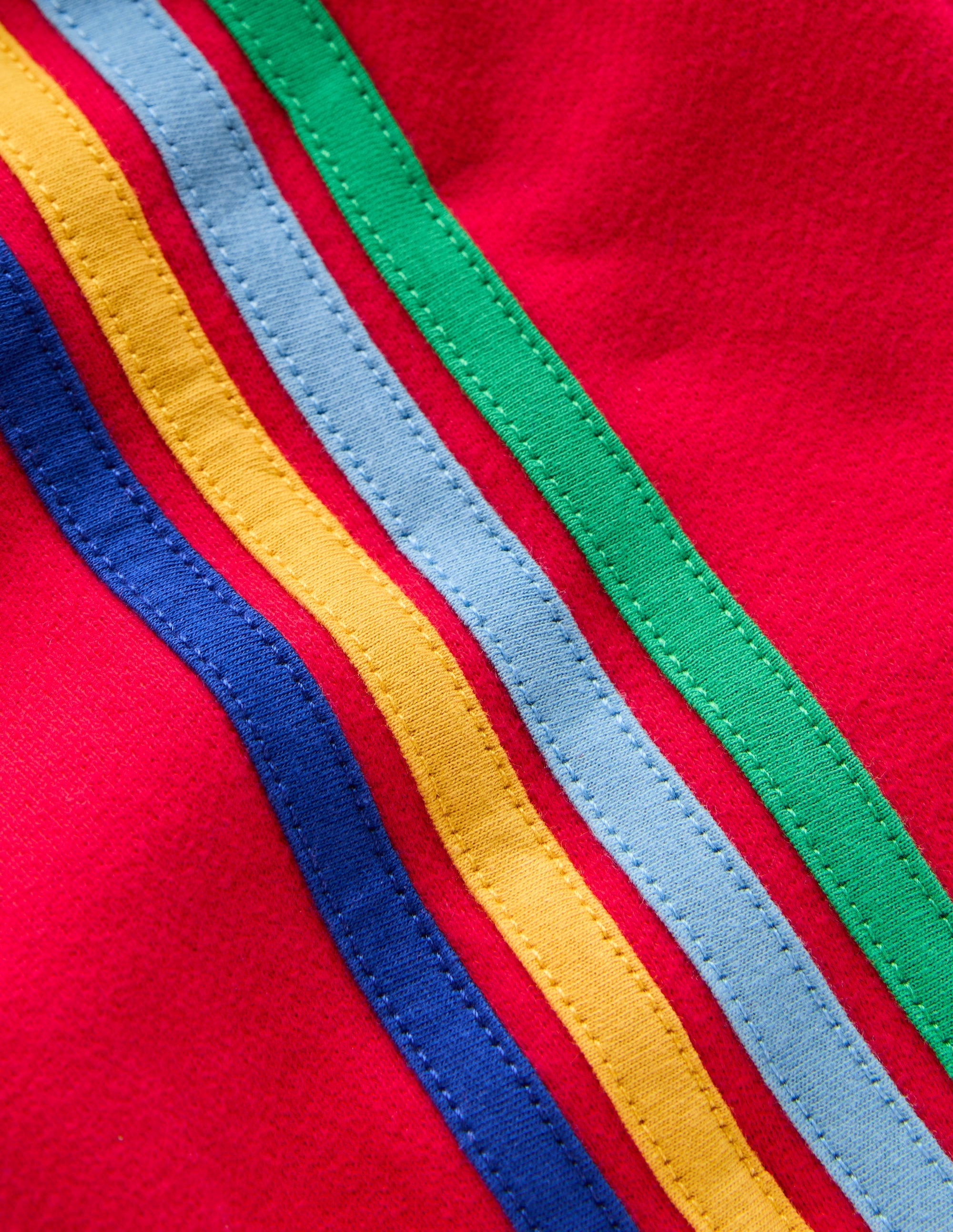 Rainbow Joggers-Poppy Red - Image 3