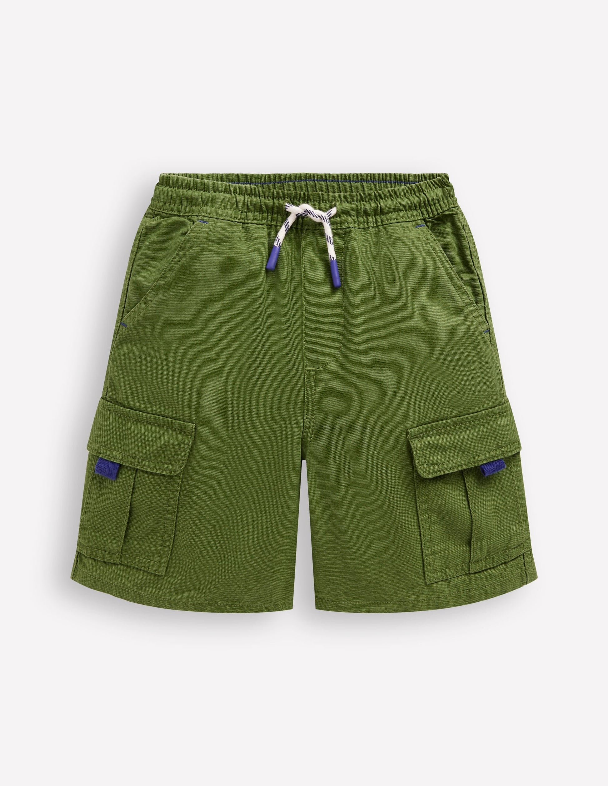 Everyday Cargo Shorts-Broccoli Green-1