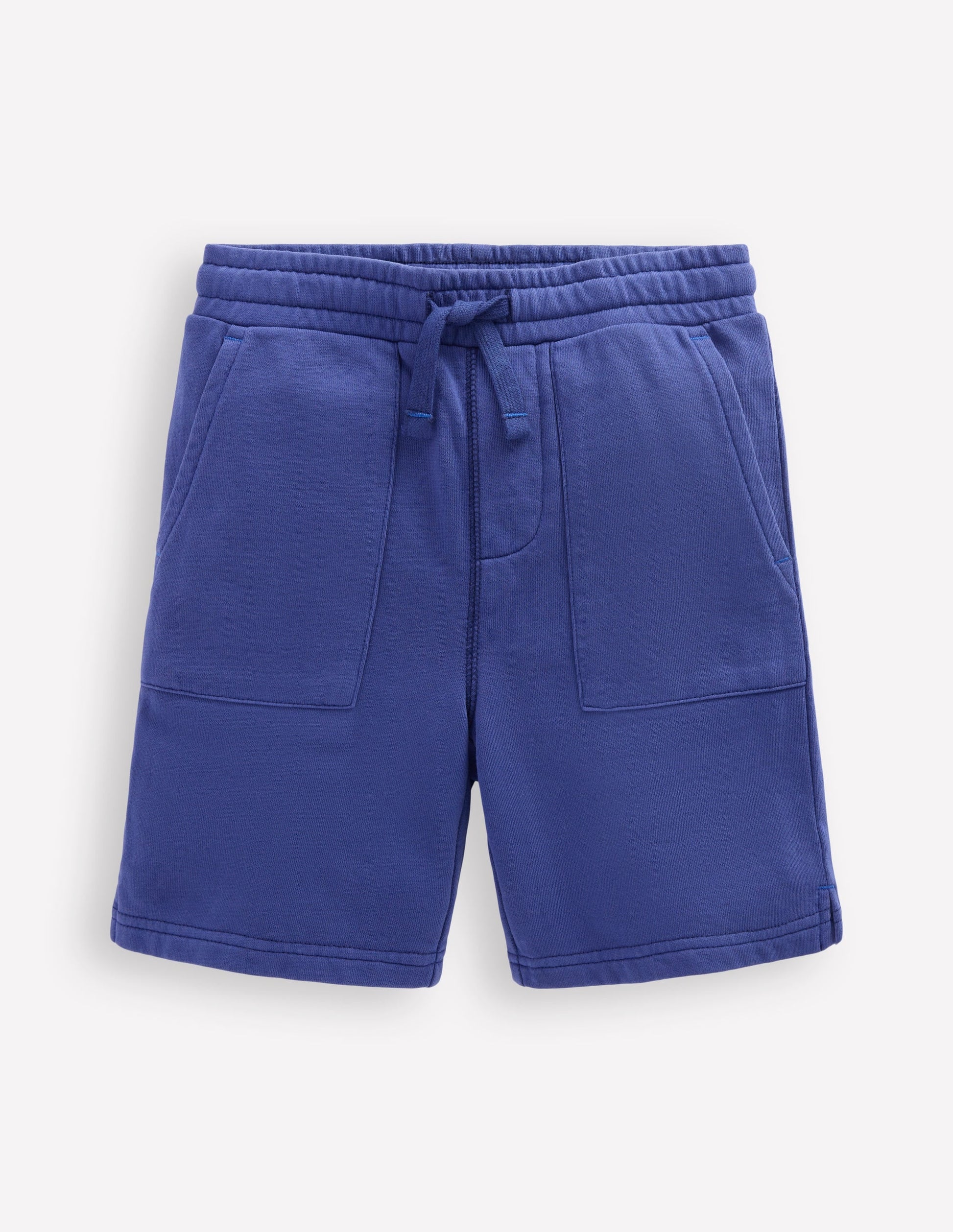 Garment Dye Shorts-Starboard Blue-1