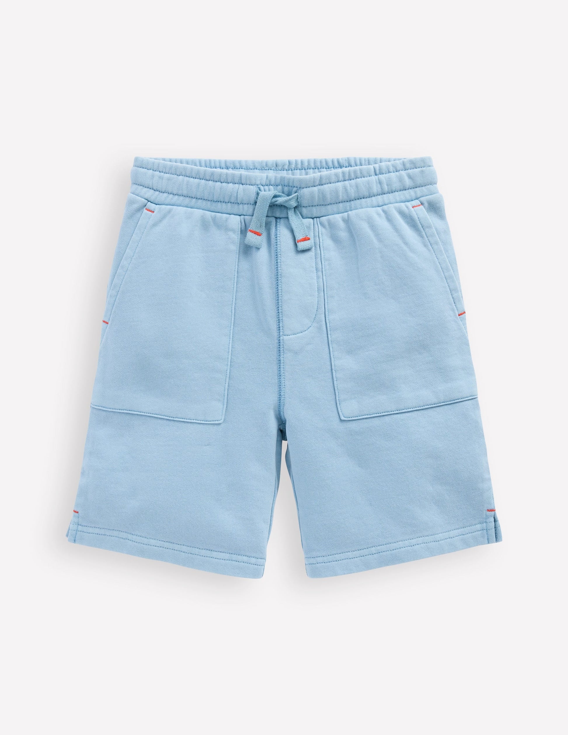 Garment Dye Shorts-Glacier Blue-1
