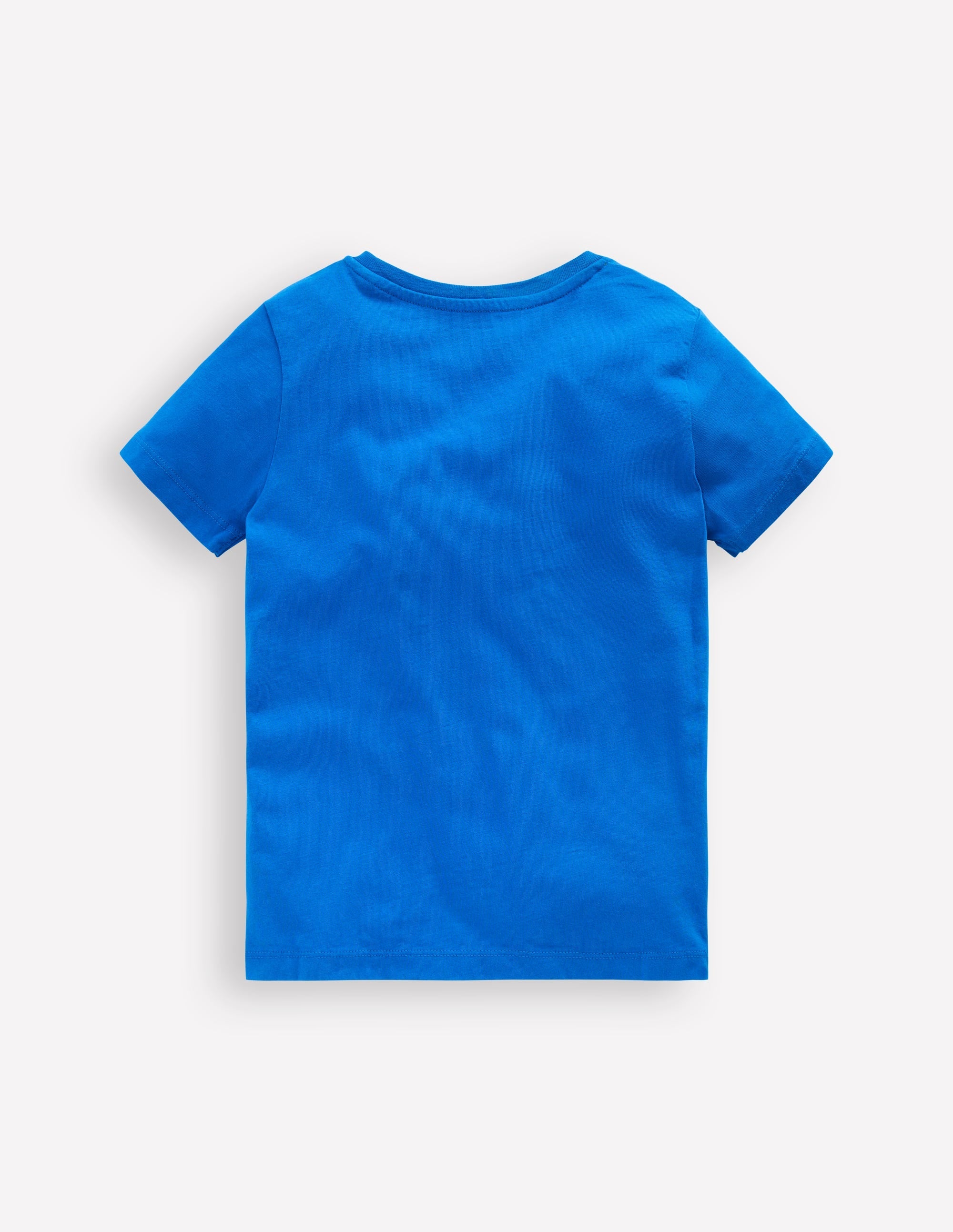 Zipper Applique T-Shirt-Kingfisher Blue Dog - Image 2