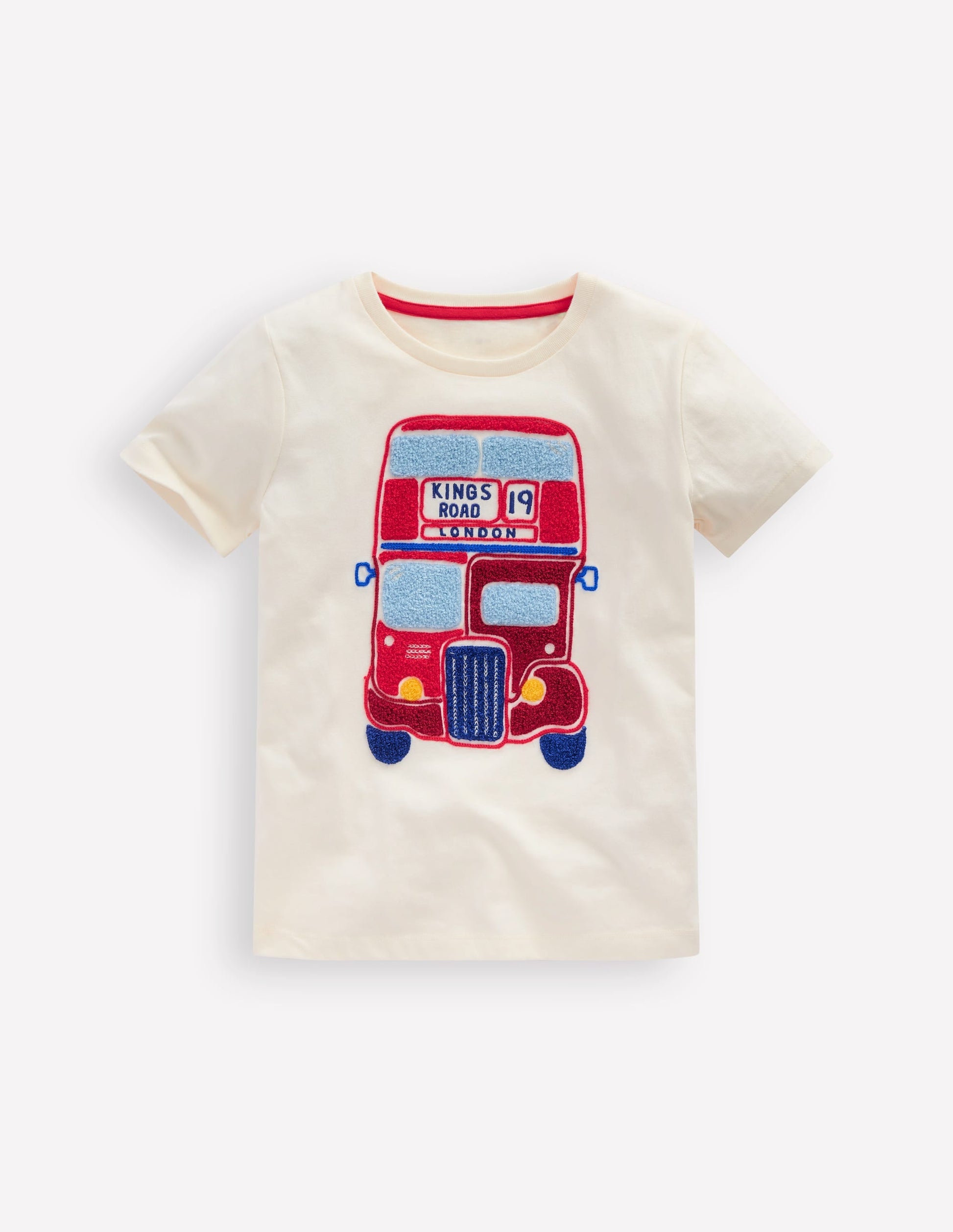 Chain Stitch T-Shirt-Soft Ivory Bus-1