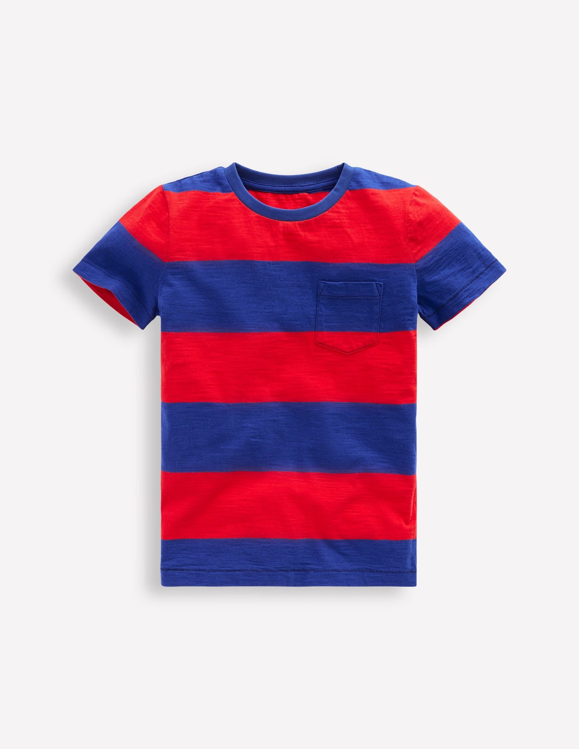 Everyday Short Sleeve T-Shirt-Rockabilly Red / Orion Blue-1