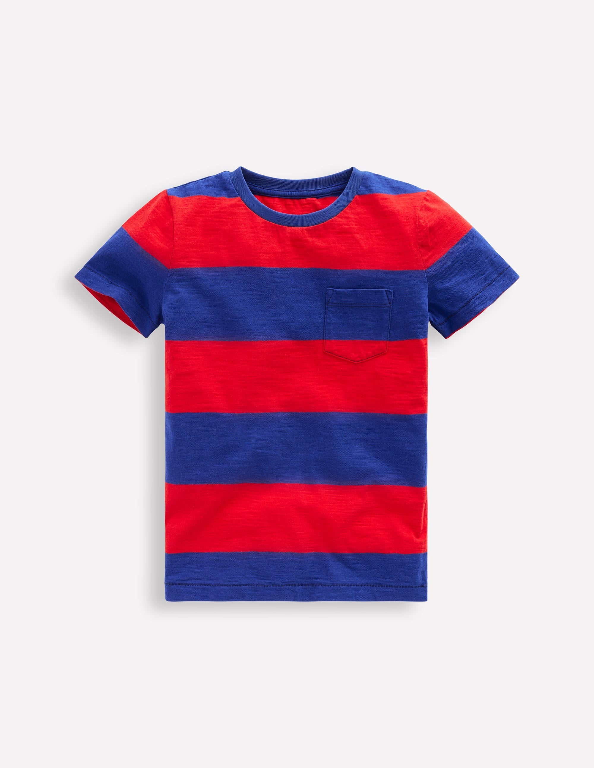 Everyday Short Sleeve T-Shirt-Rockabilly Red / Orion Blue - Image 1