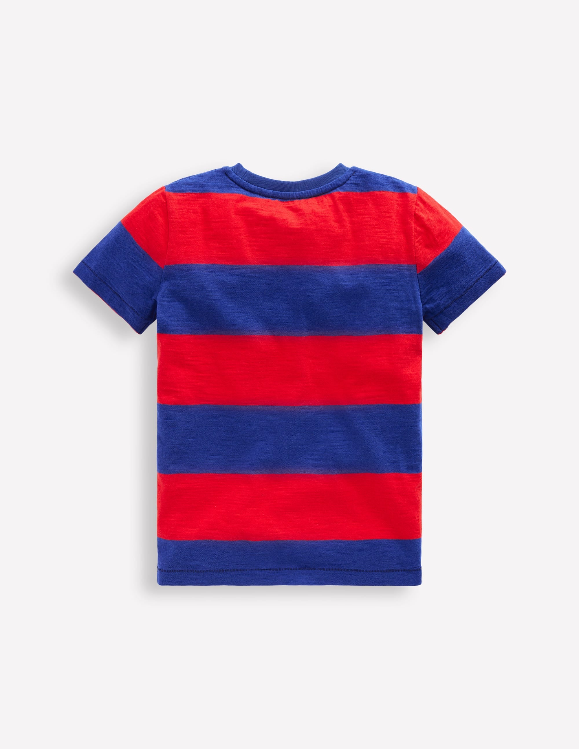 Everyday Short Sleeve T-Shirt-Rockabilly Red / Orion Blue - Image 2