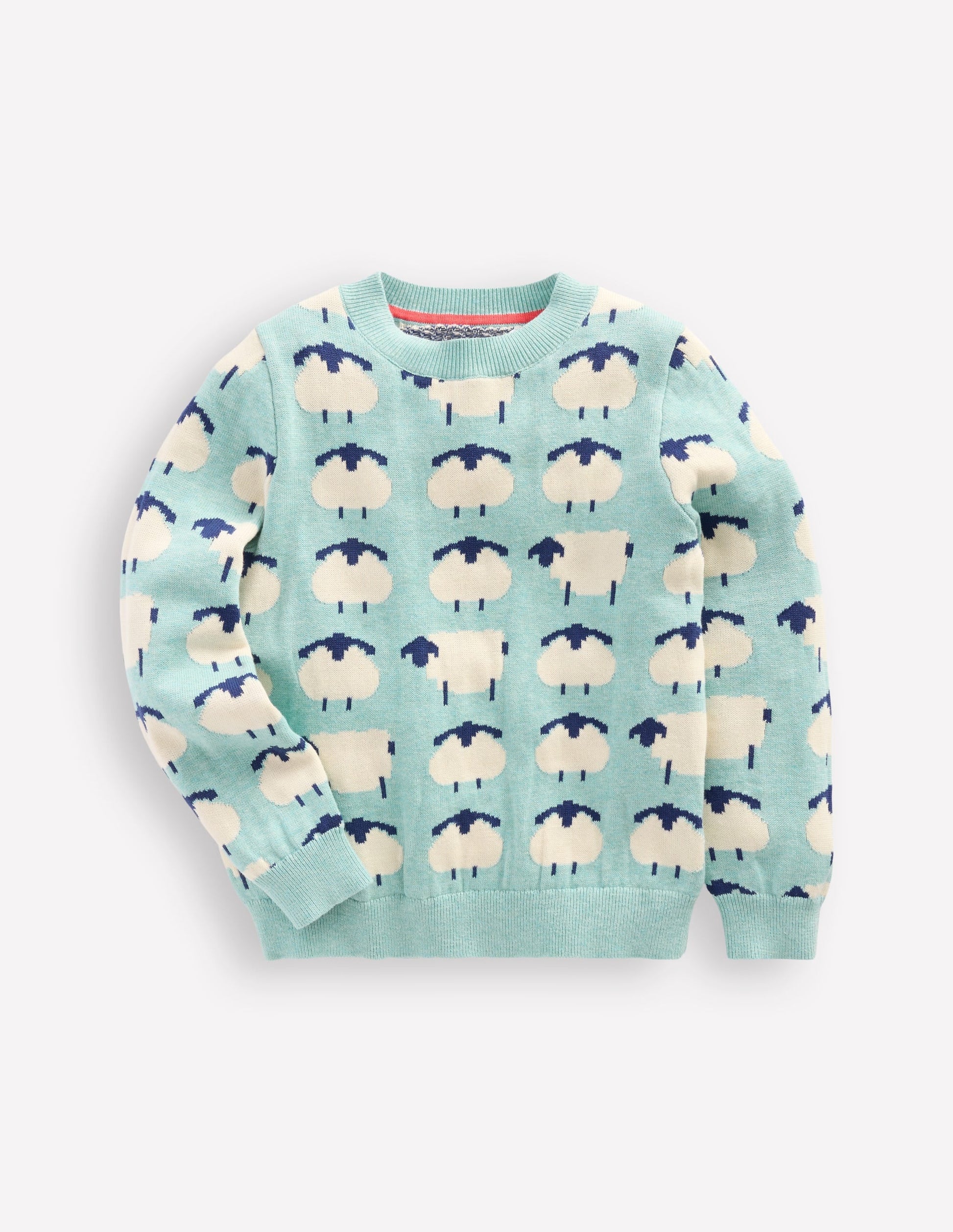 Novelty Jumper-Tourmaline Blue Sheep-4