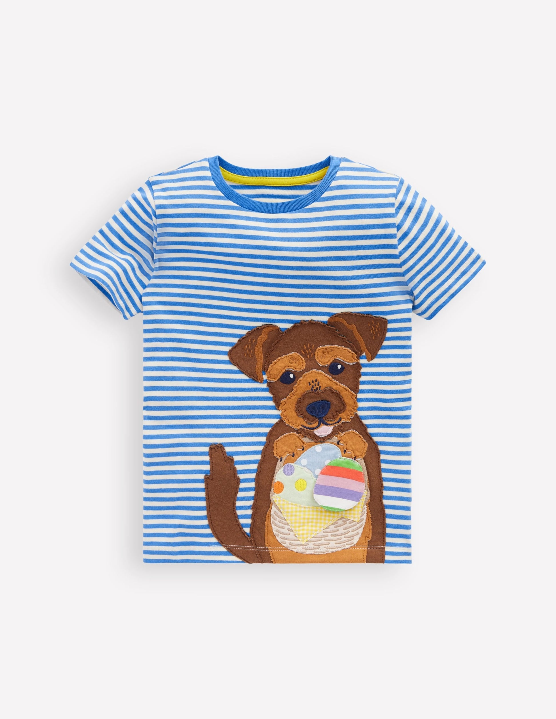 Lift-The-Flap T-shirt-Peacock Plume Blue-1
