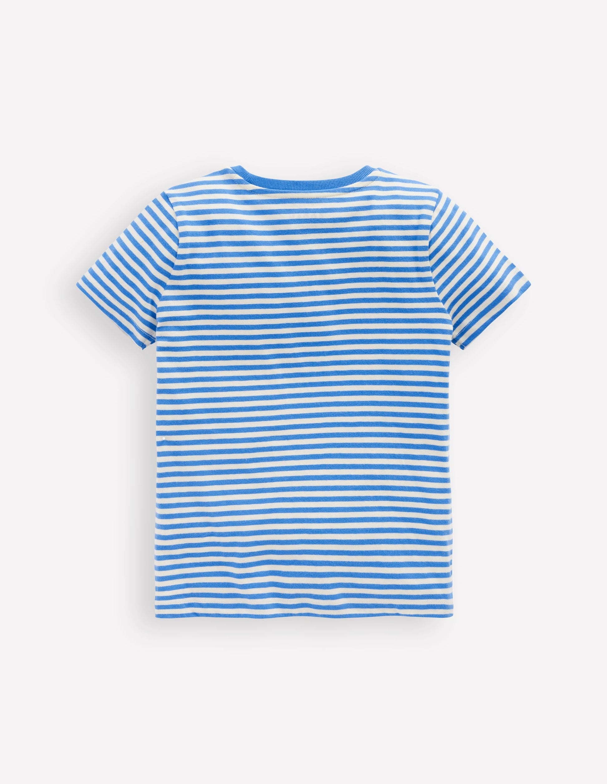 Lift-The-Flap T-shirt-Peacock Plume Blue-2
