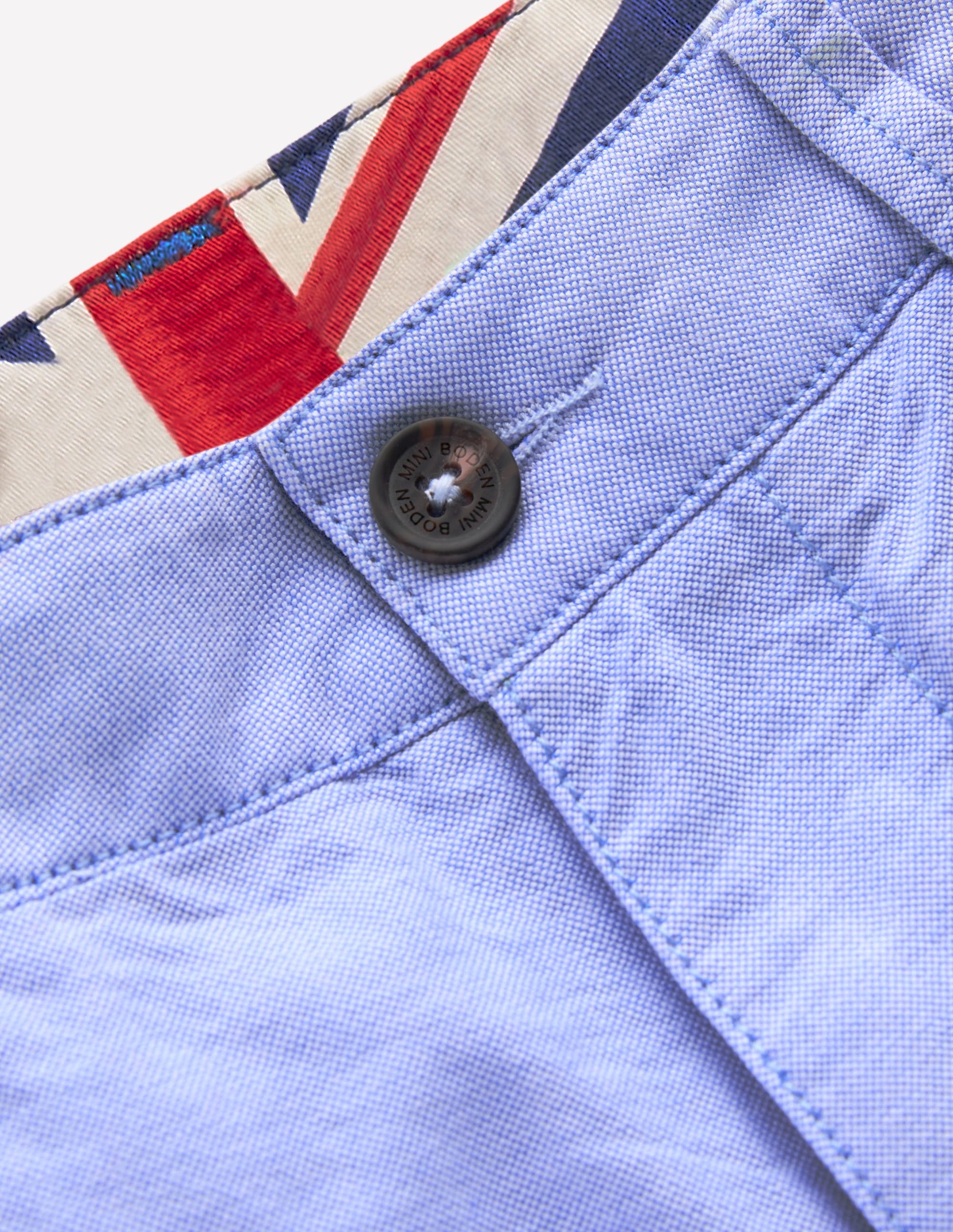 Classic Chino Shorts-Blue Oxford-3
