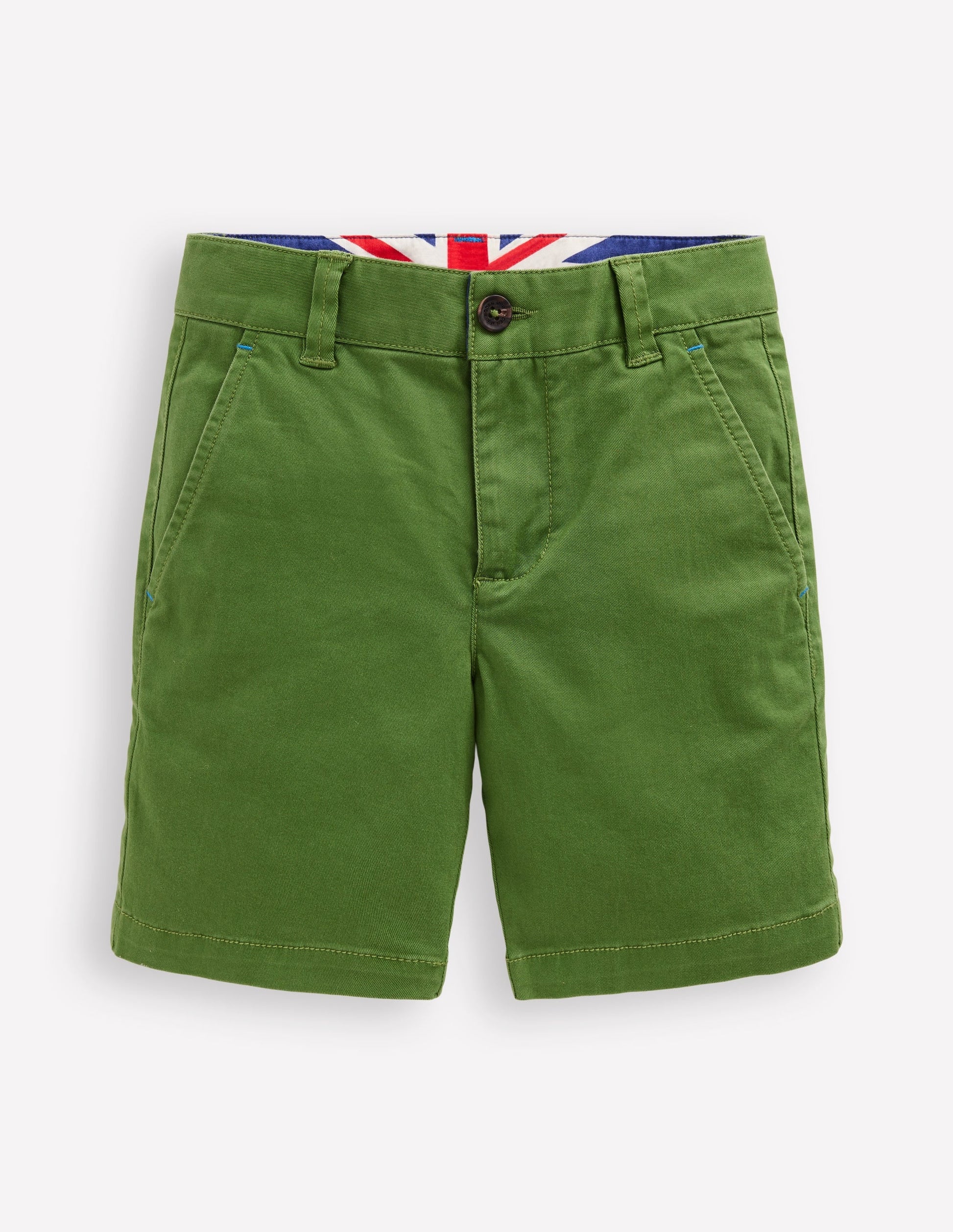 Classic Chino Shorts-Brocolli Green-1