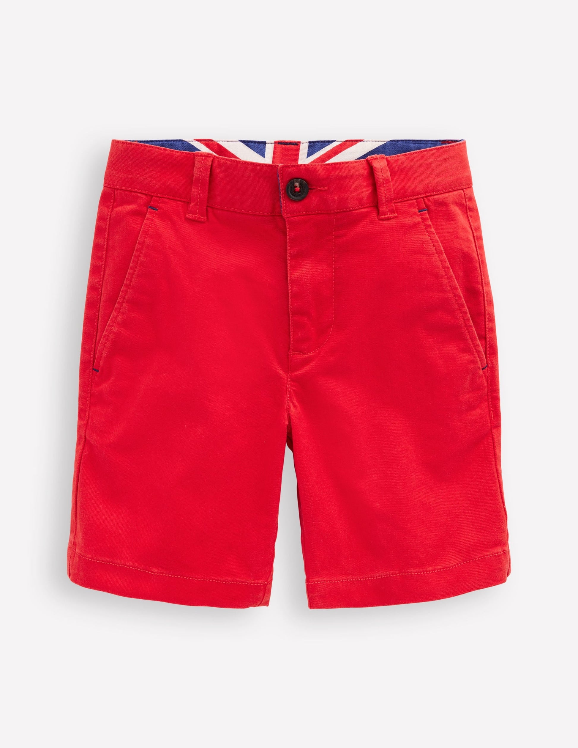 Classic Chino Shorts-Strawberry Tart Red-1