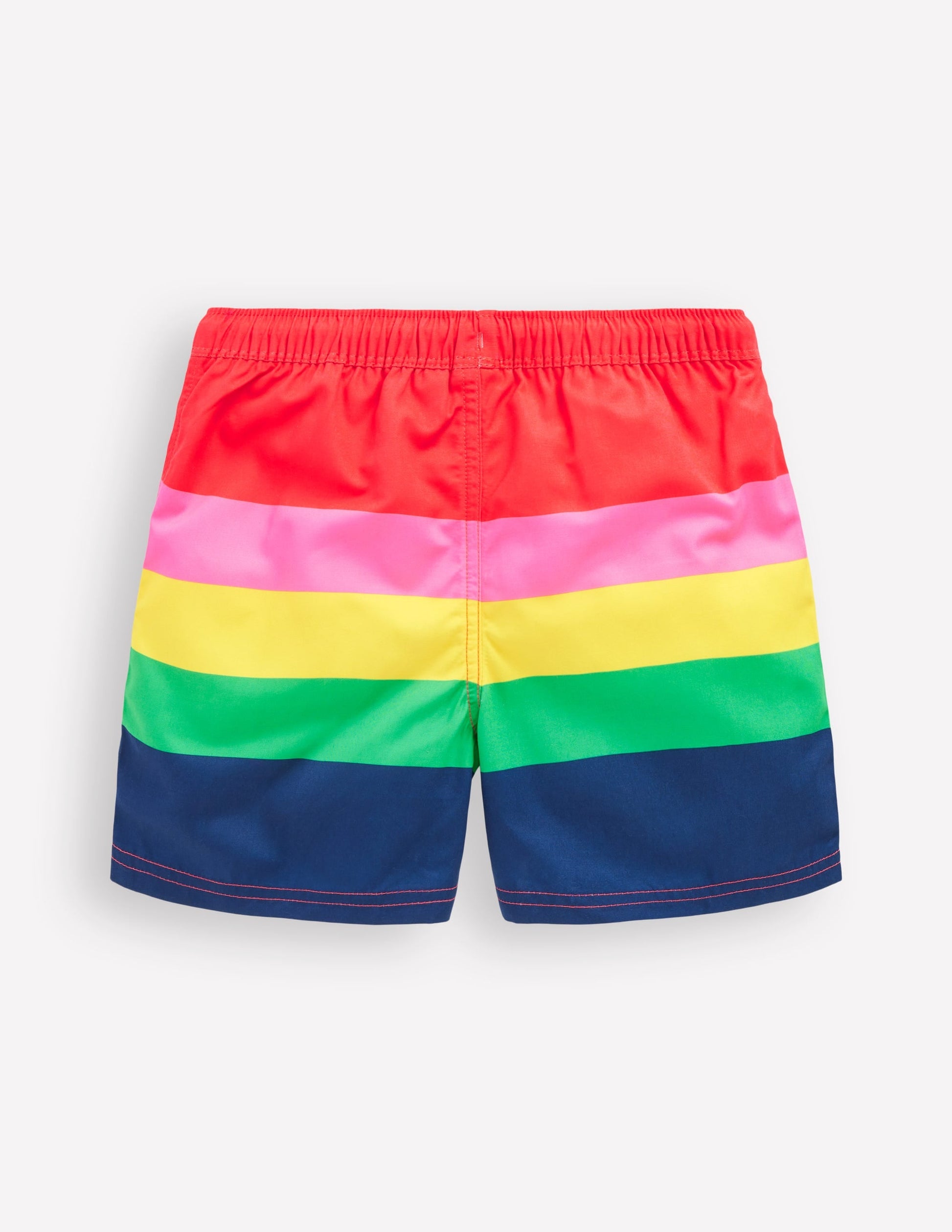 Swim Shorts-Red Multi Stripe-2