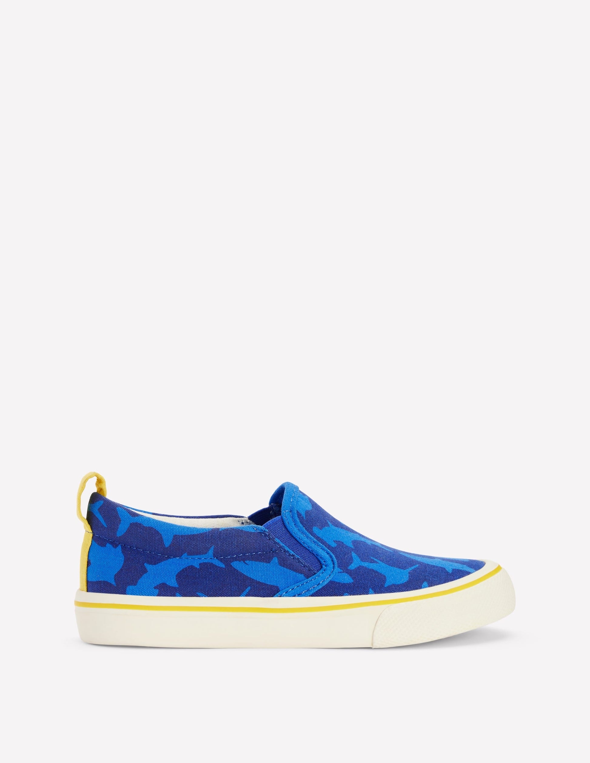 Canvas Slip-Ons-Starboard Blue Sharks-2