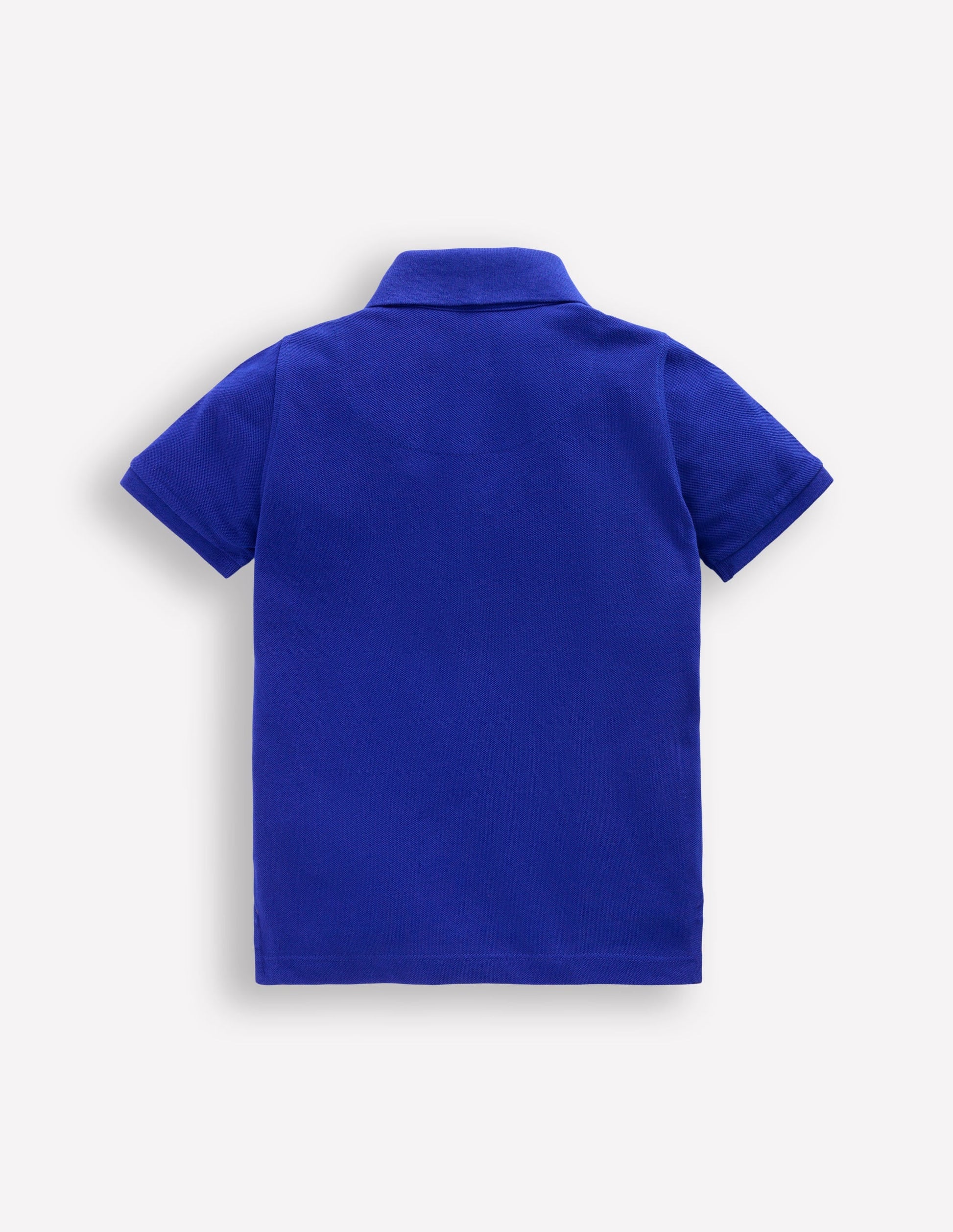 Piqué Polo Shirt-Bright Blue-2