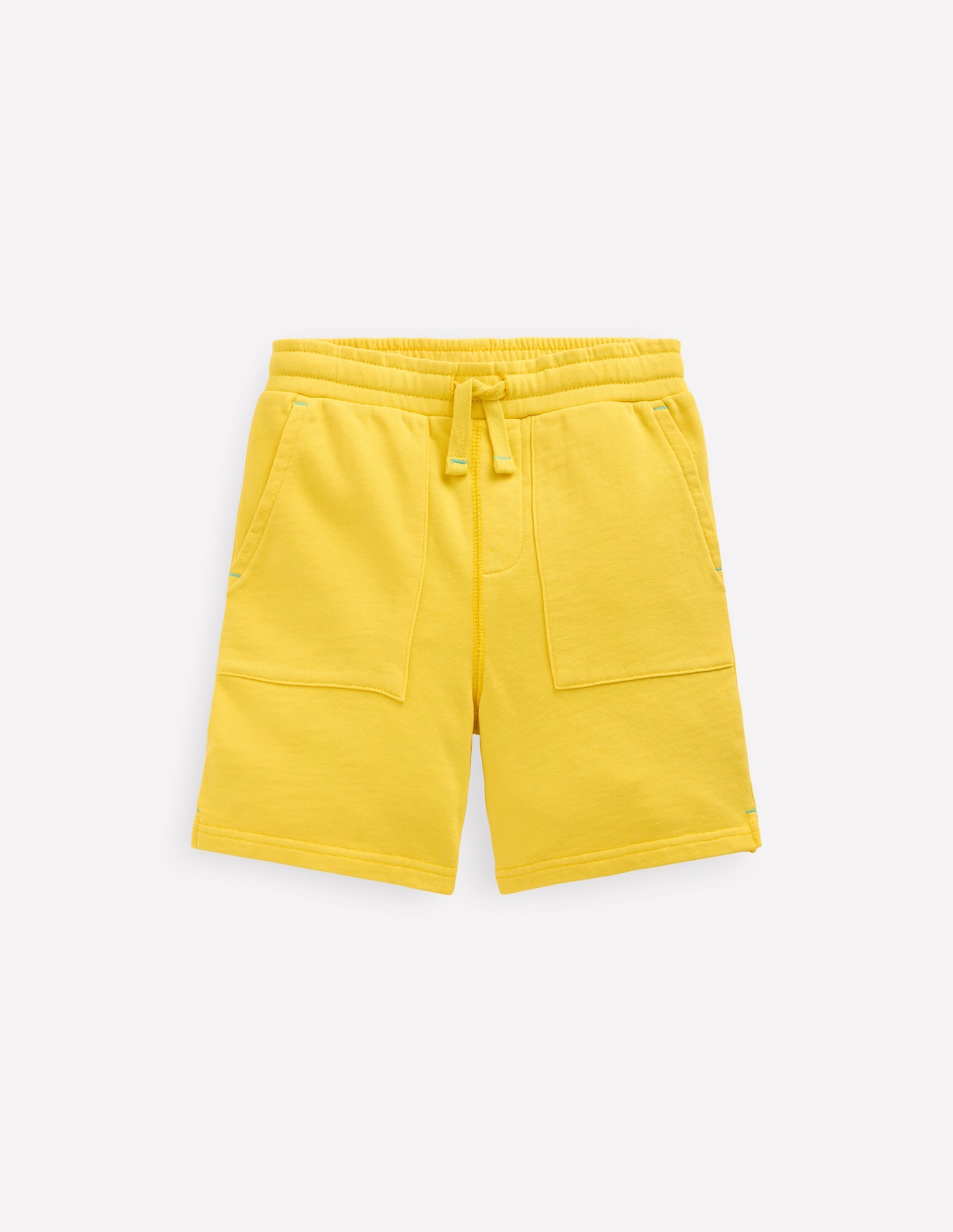 Garment Dye Shorts-Pineapple Yellow - Image 1