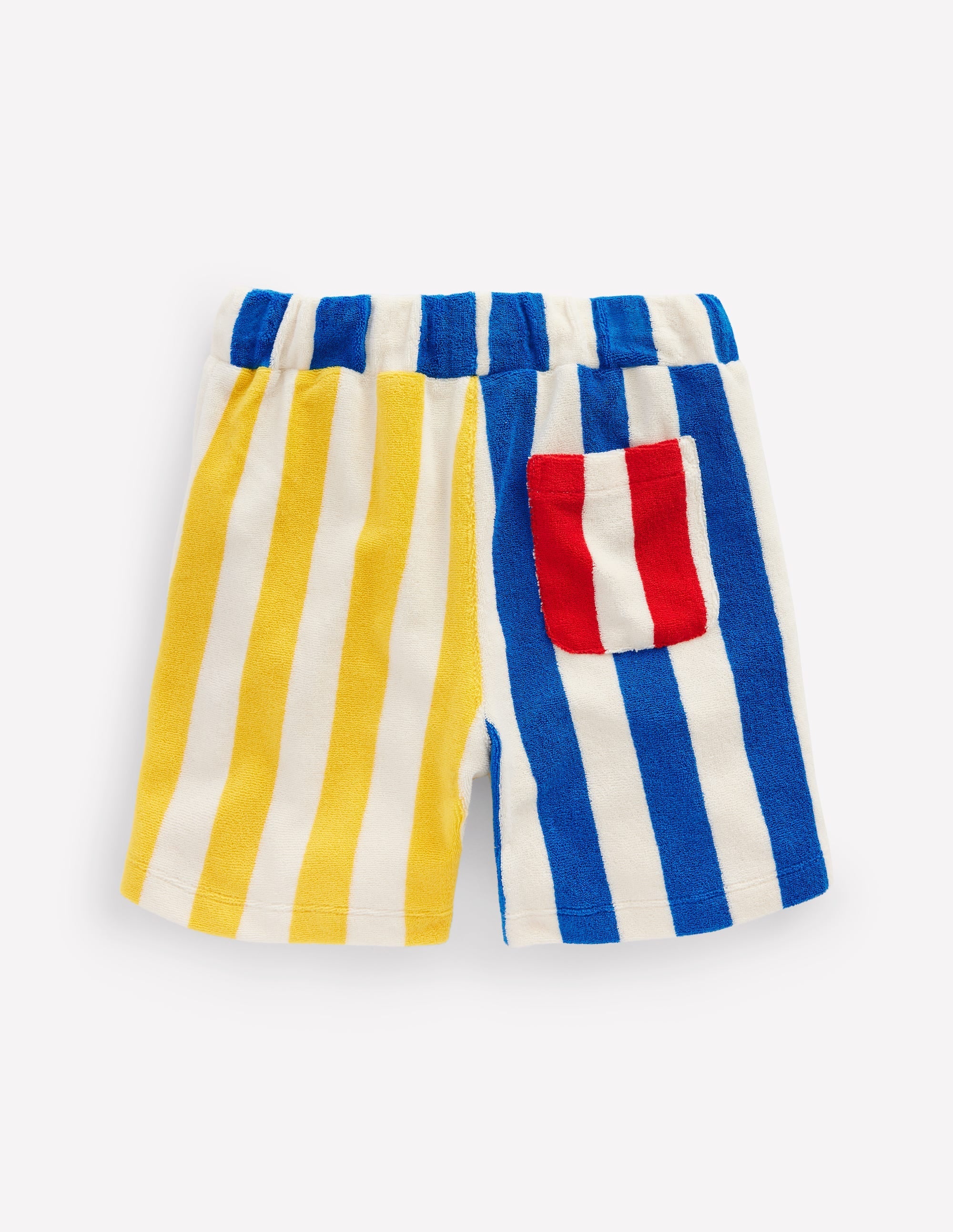 Towelling Shorts-Hotch Potch Stripe - Image 2
