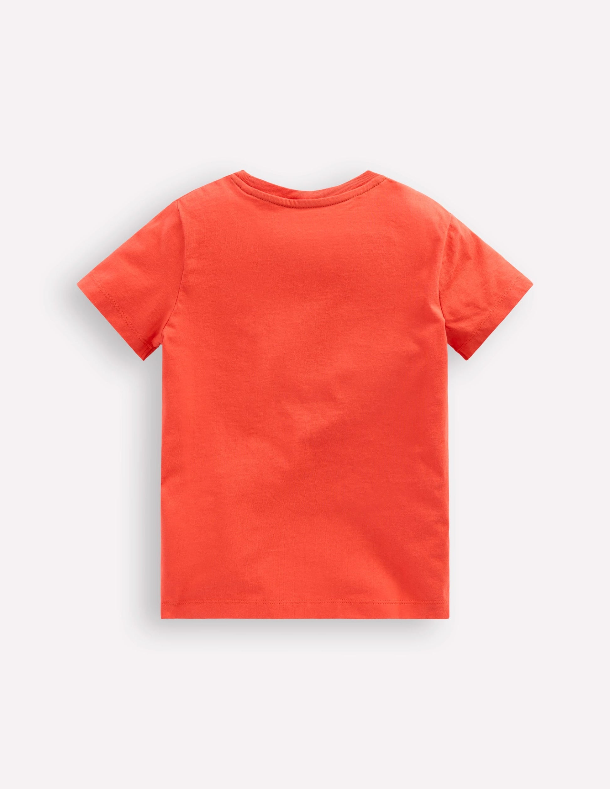 Zipper Applique T-Shirt-Kiln Orange Crocodile-3