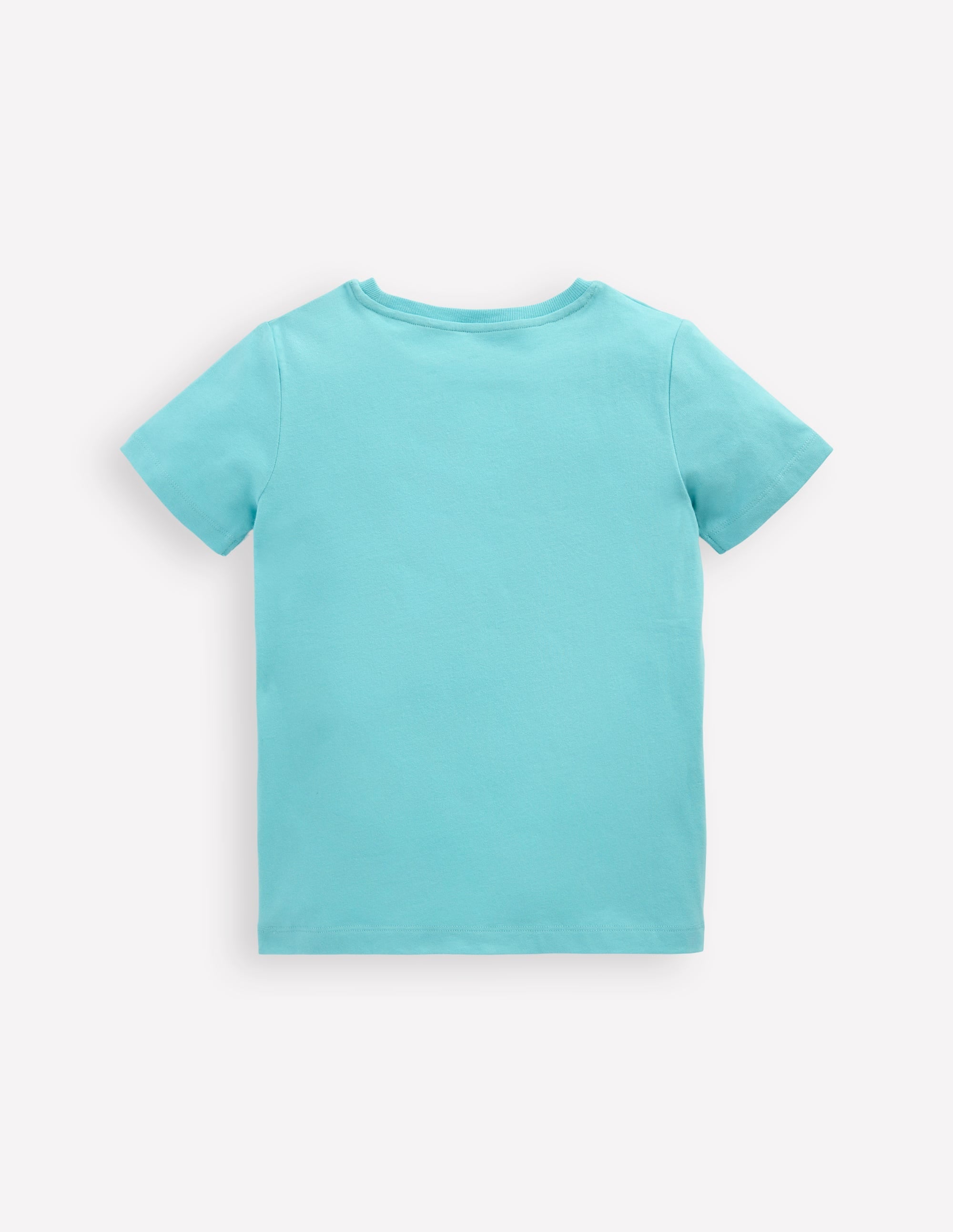 Chain Stitch T-Shirt-Caribbean Blue Whale - Image 2
