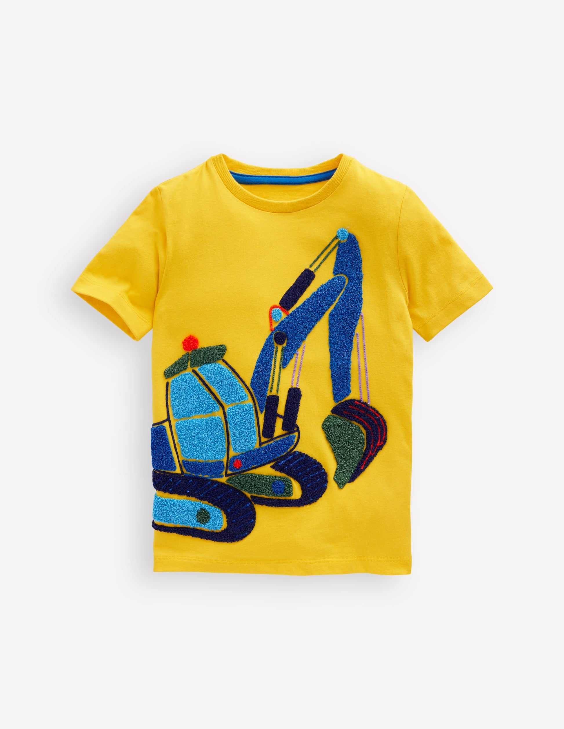 Chain Stitch T-Shirt-Pineapple Yellow Digger-1