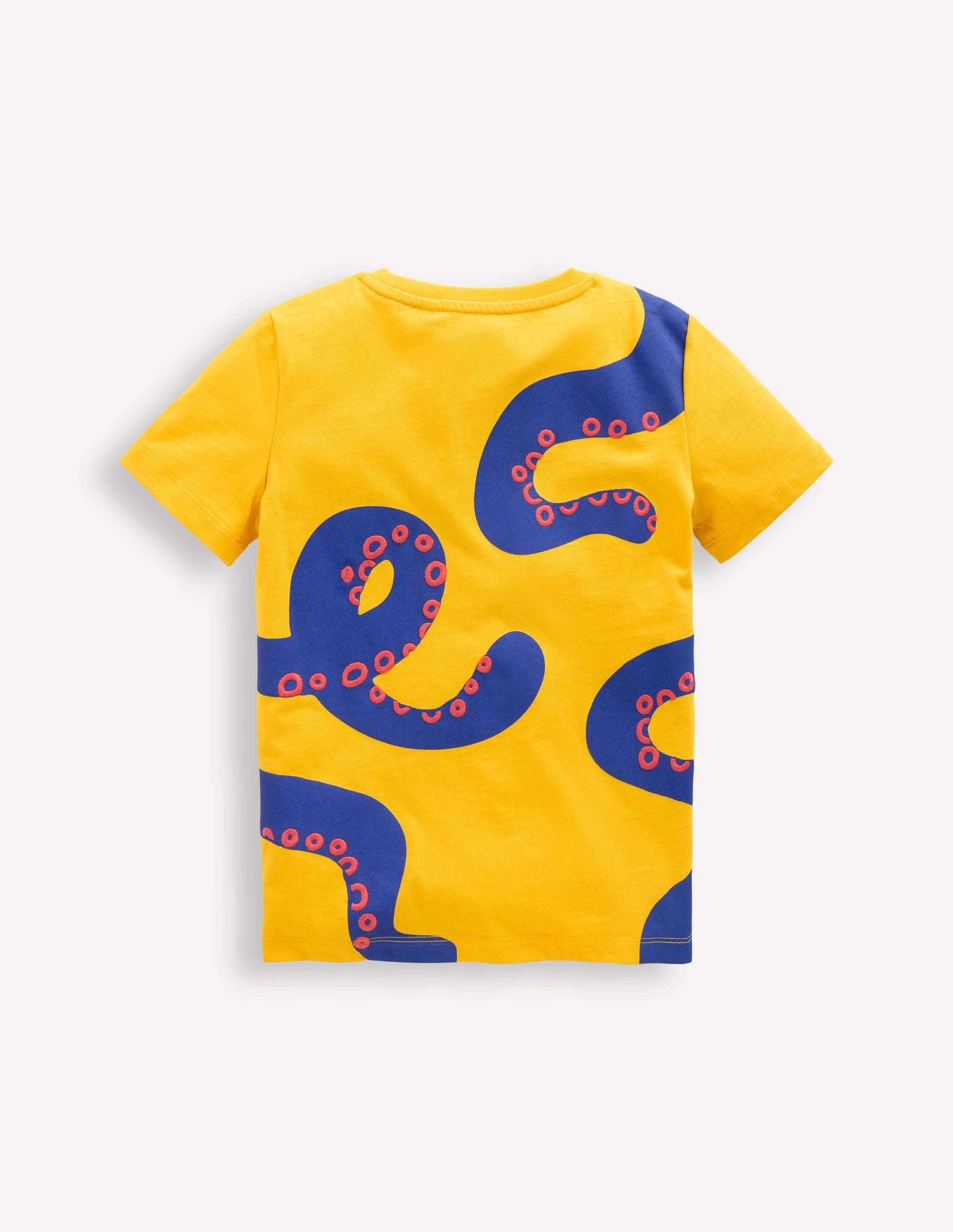 Novelty T-Shirt-Pineapple Yellow Octopus - Image 3