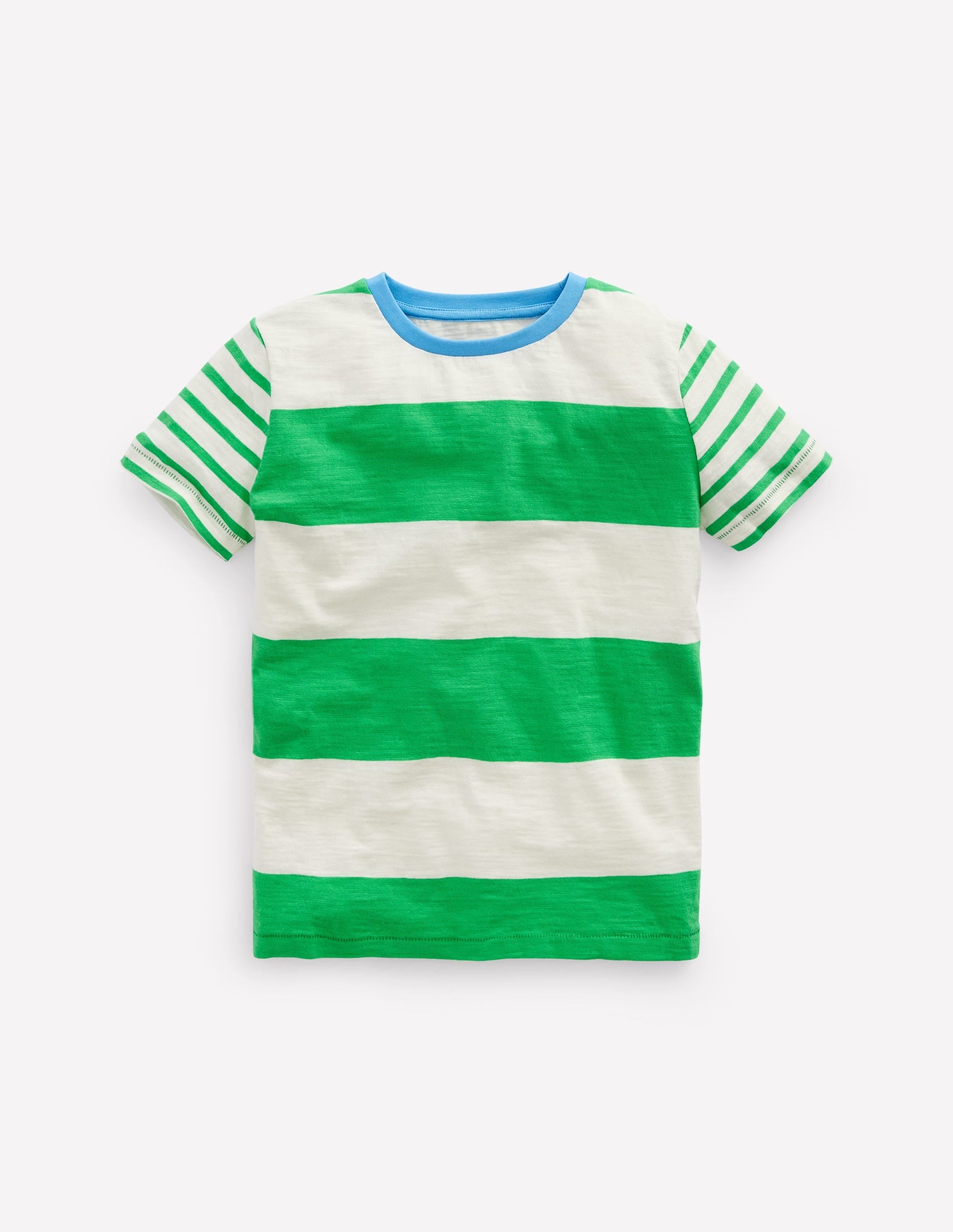 Everyday Short Sleeve T-Shirt-Sapling Green/ Ivory Multi-1