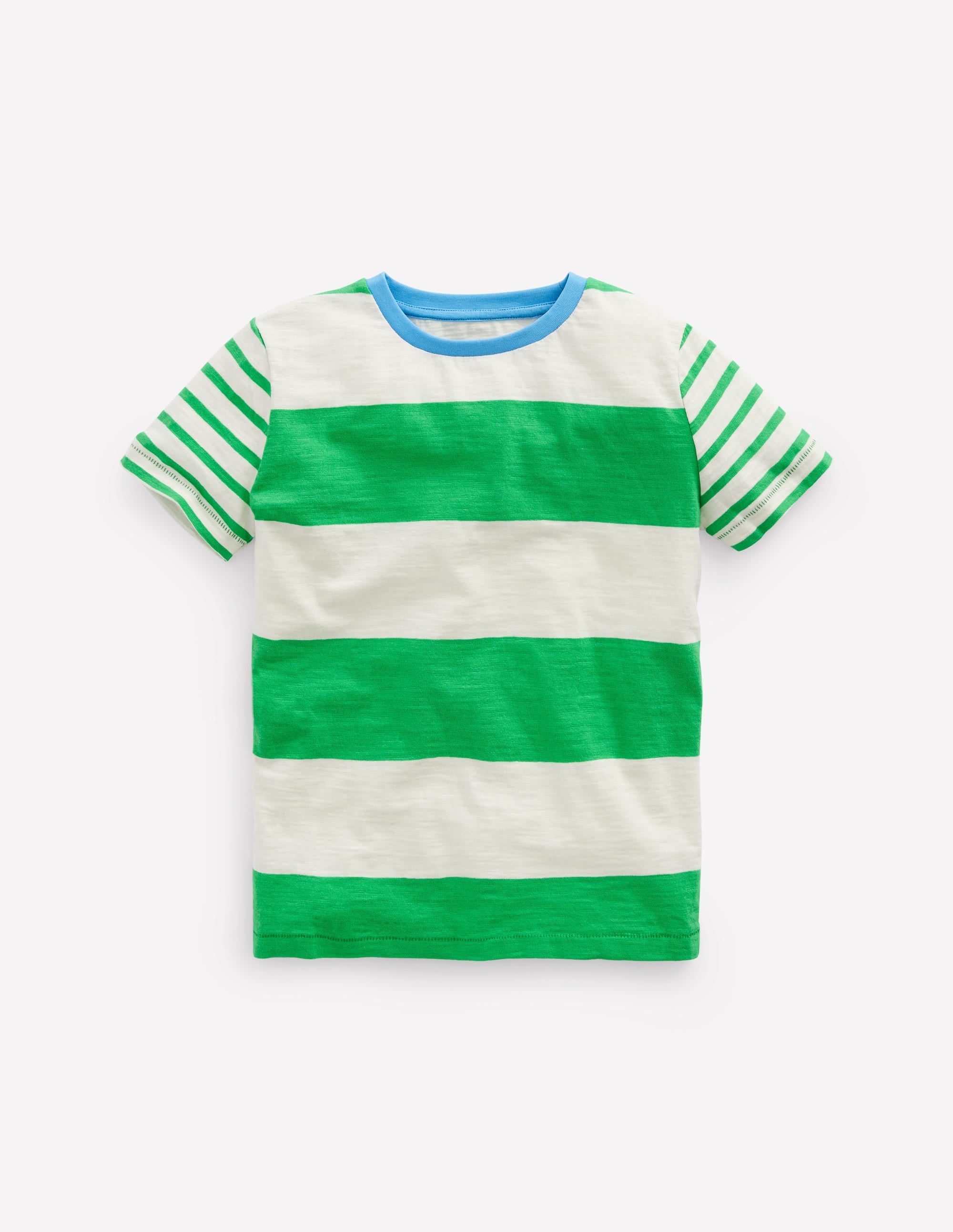 Everyday Short Sleeve T-Shirt-Sapling Green/ Ivory Multi - Image 1