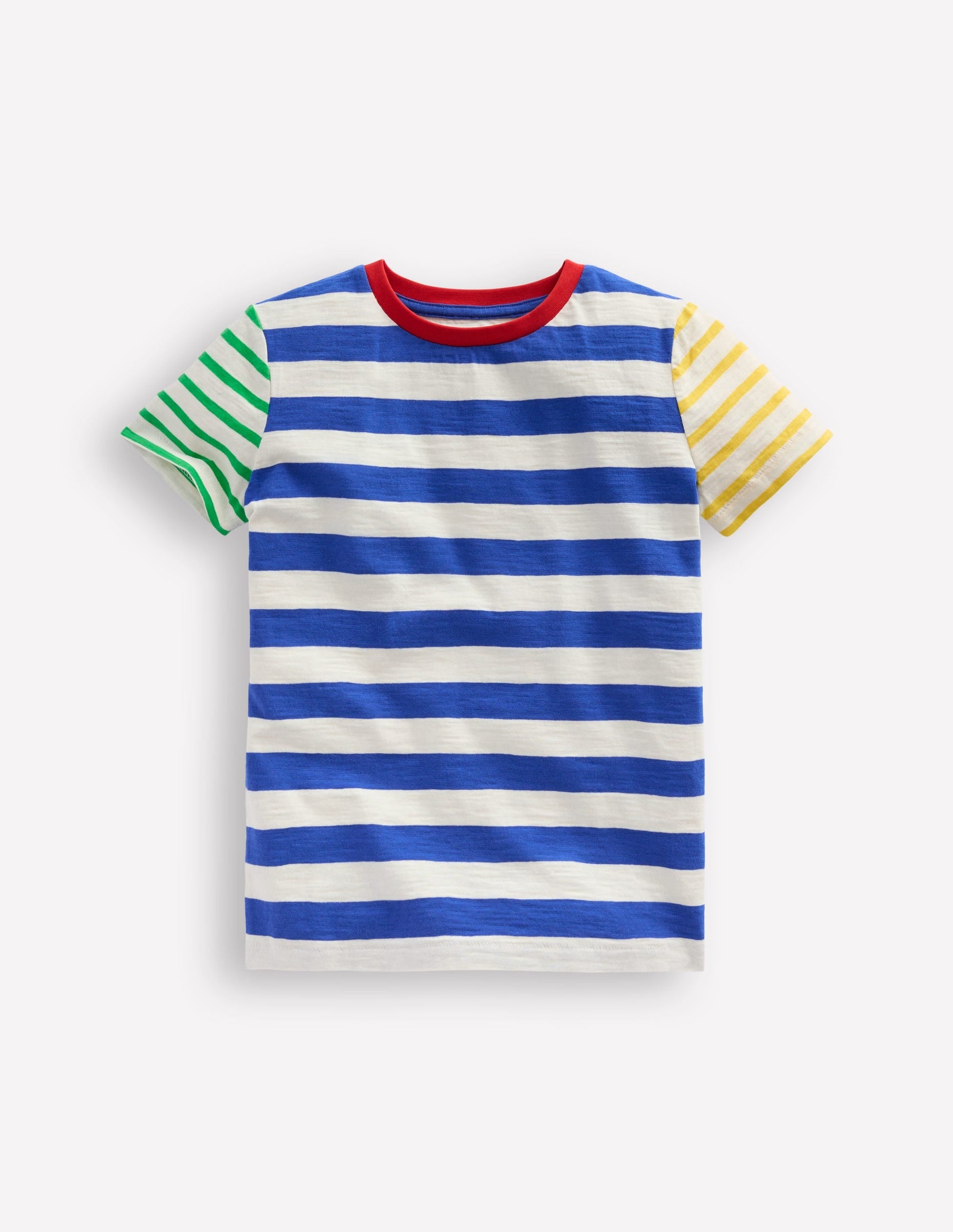 Everyday Short Sleeve T-Shirt-Hotchpotch Stripe-1