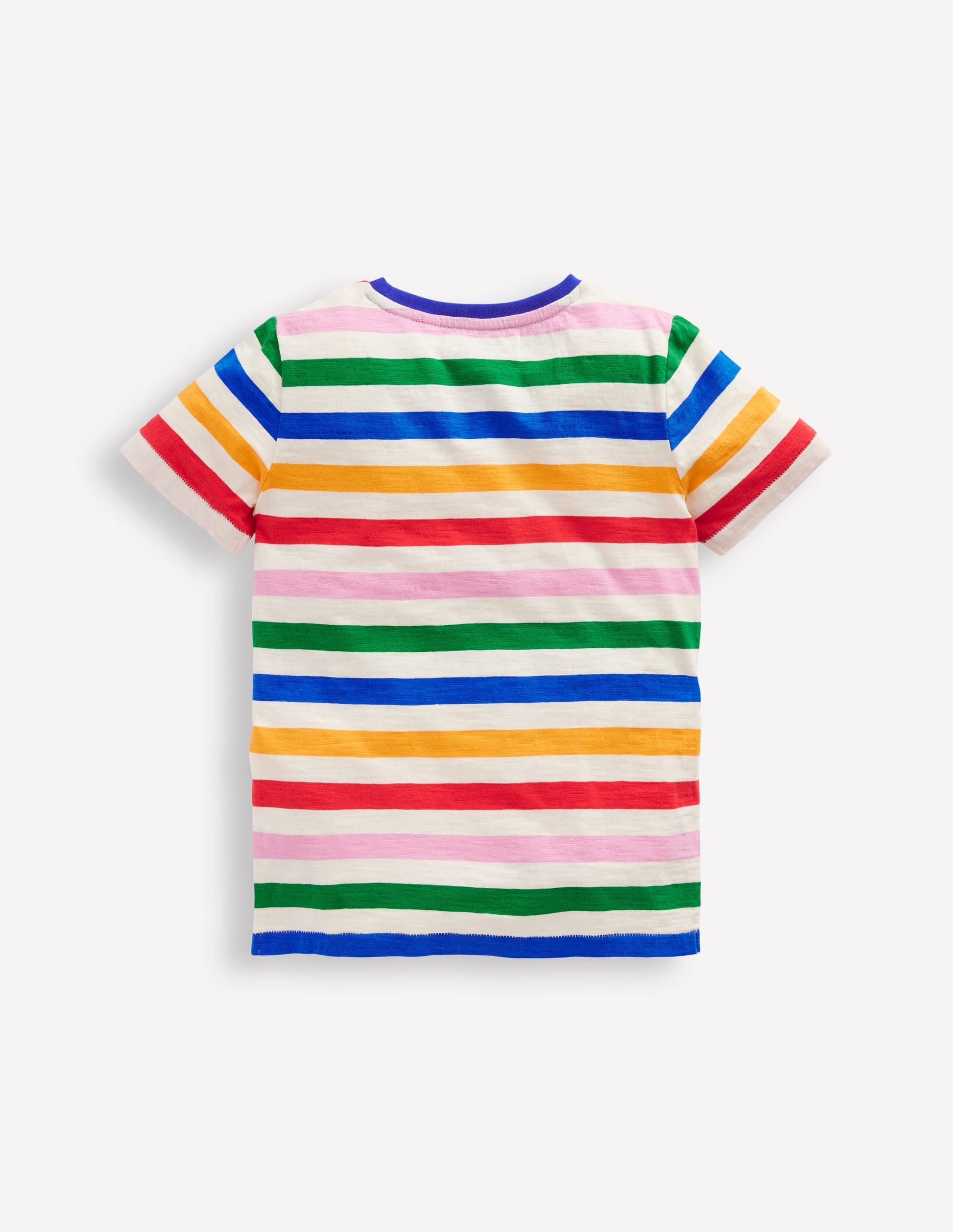 Everyday Short Sleeve T-Shirt-Rainbow Stripe-2