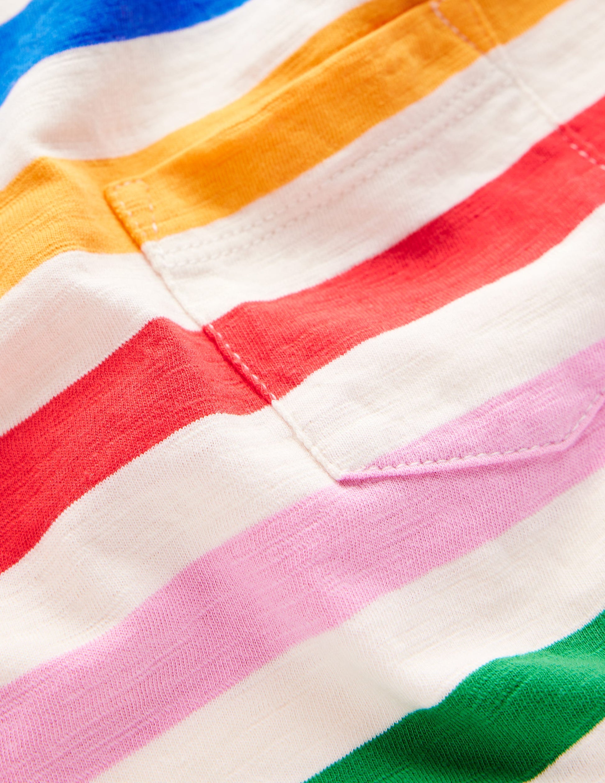 Everyday Short Sleeve T-Shirt-Rainbow Stripe-3