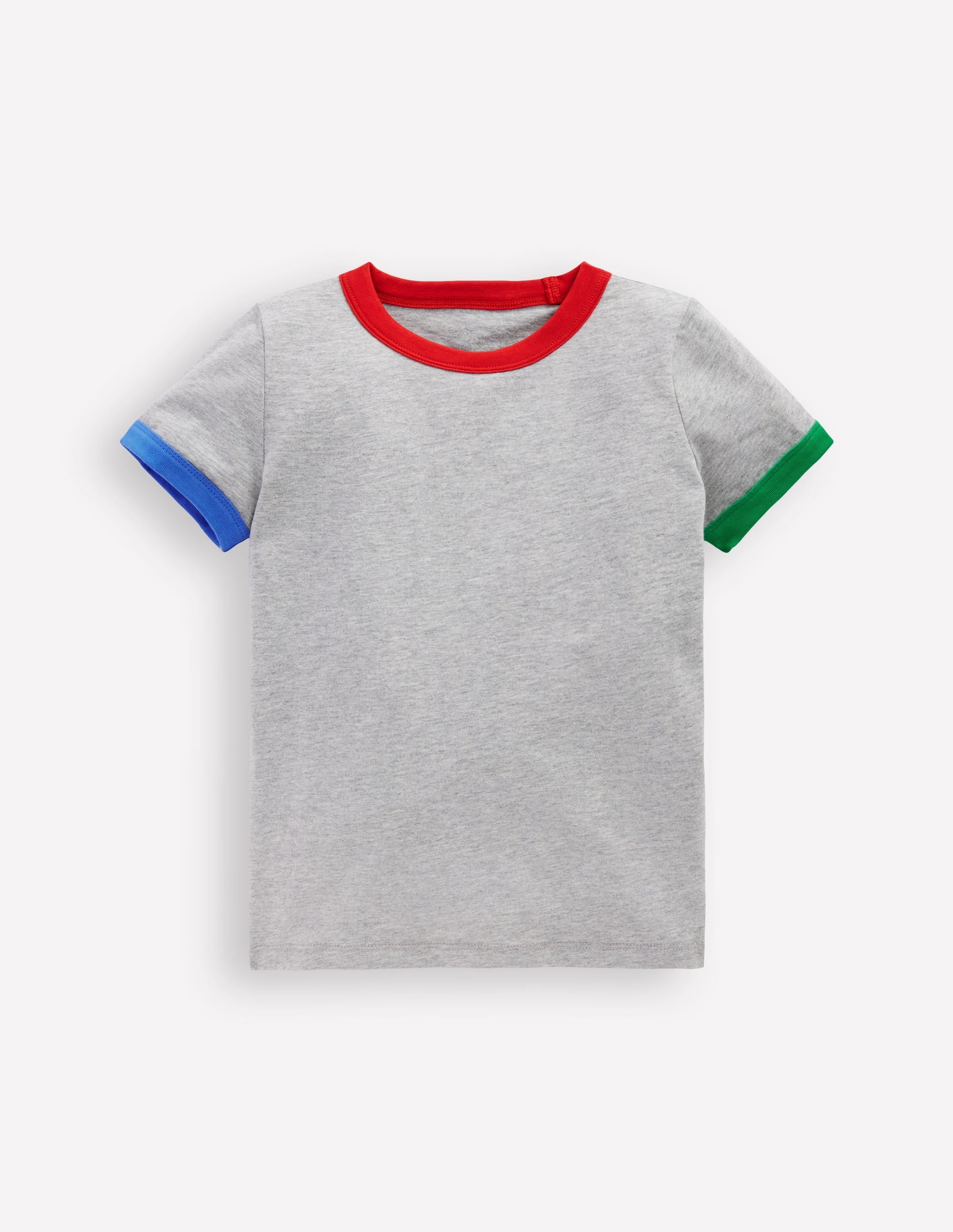 Ringer T-Shirt-Grey Marl-1