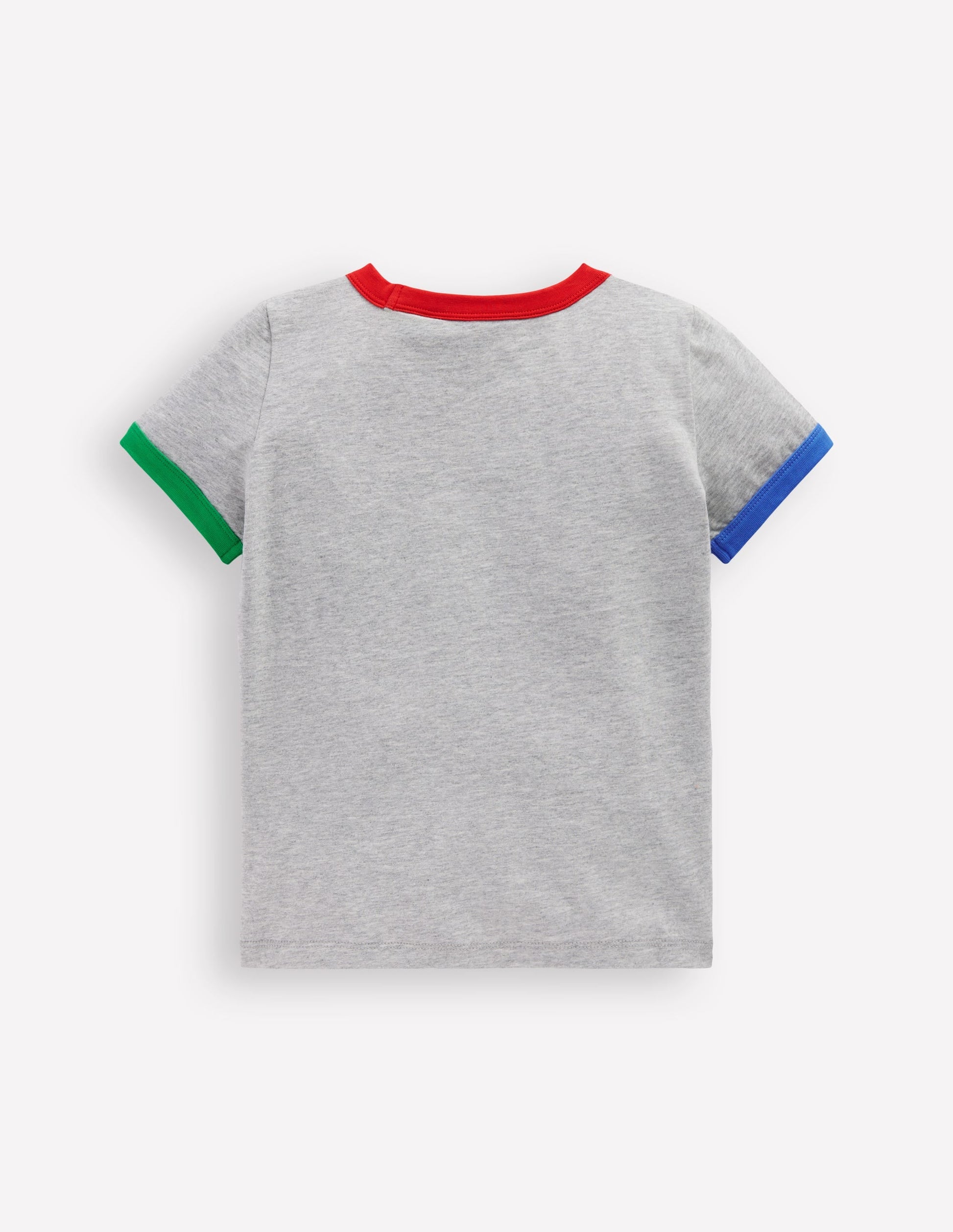 Ringer T-Shirt-Grey Marl-2