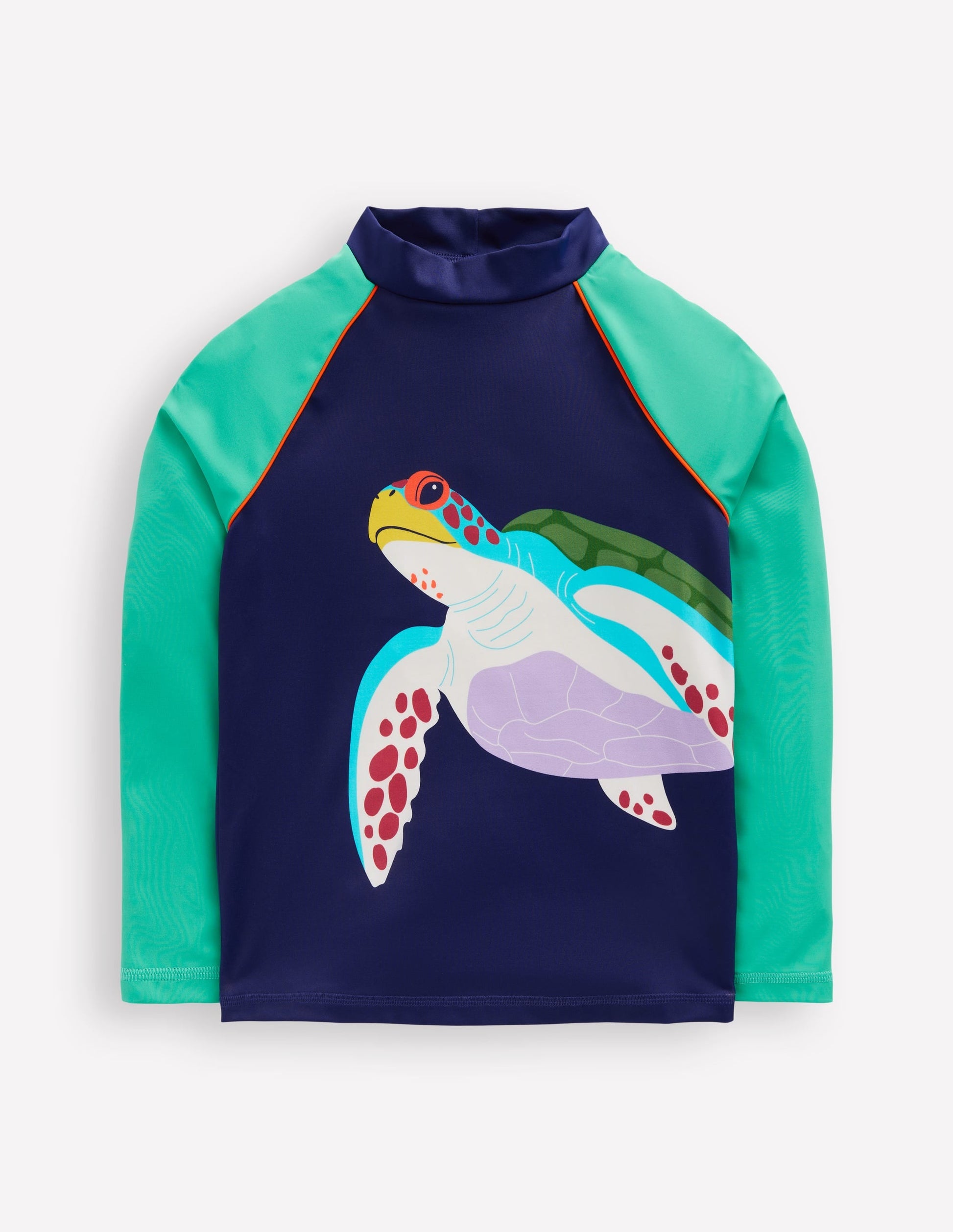 Logo Rash Vest-Starboard Blue Turtle-2