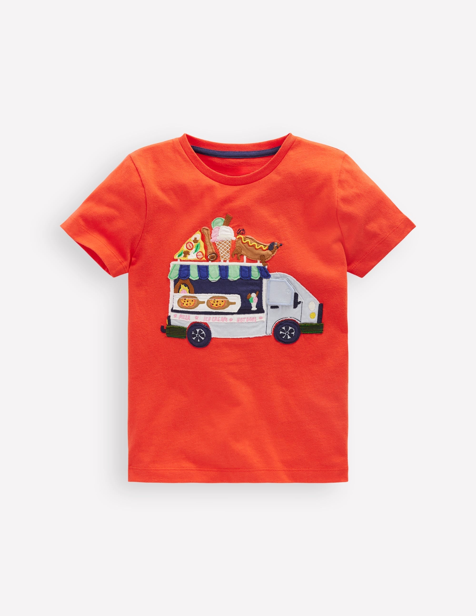 Lift-The-Flap T-shirt-Firecracker Red - Image 2