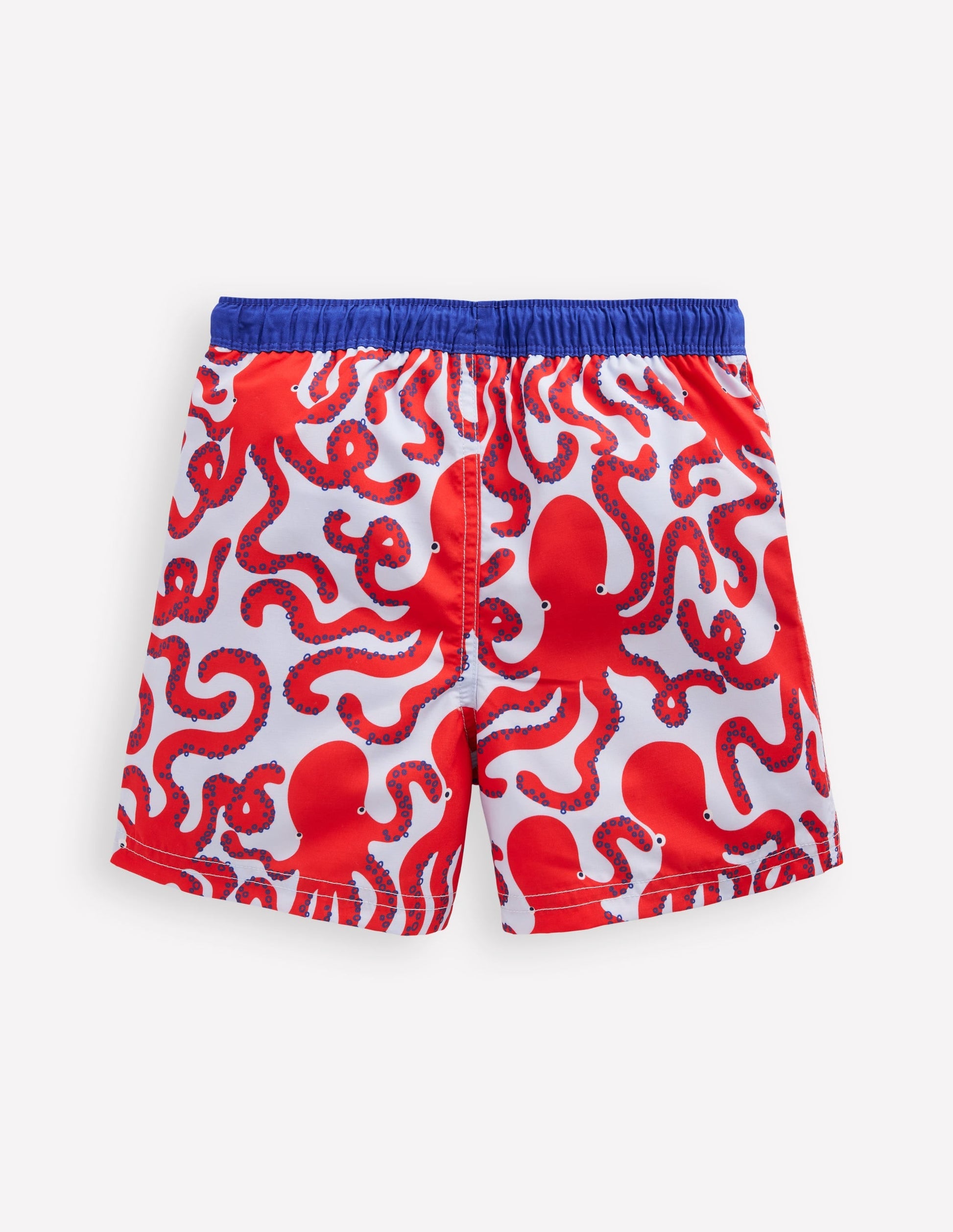Swim Shorts-Misty Blue Octopus-2