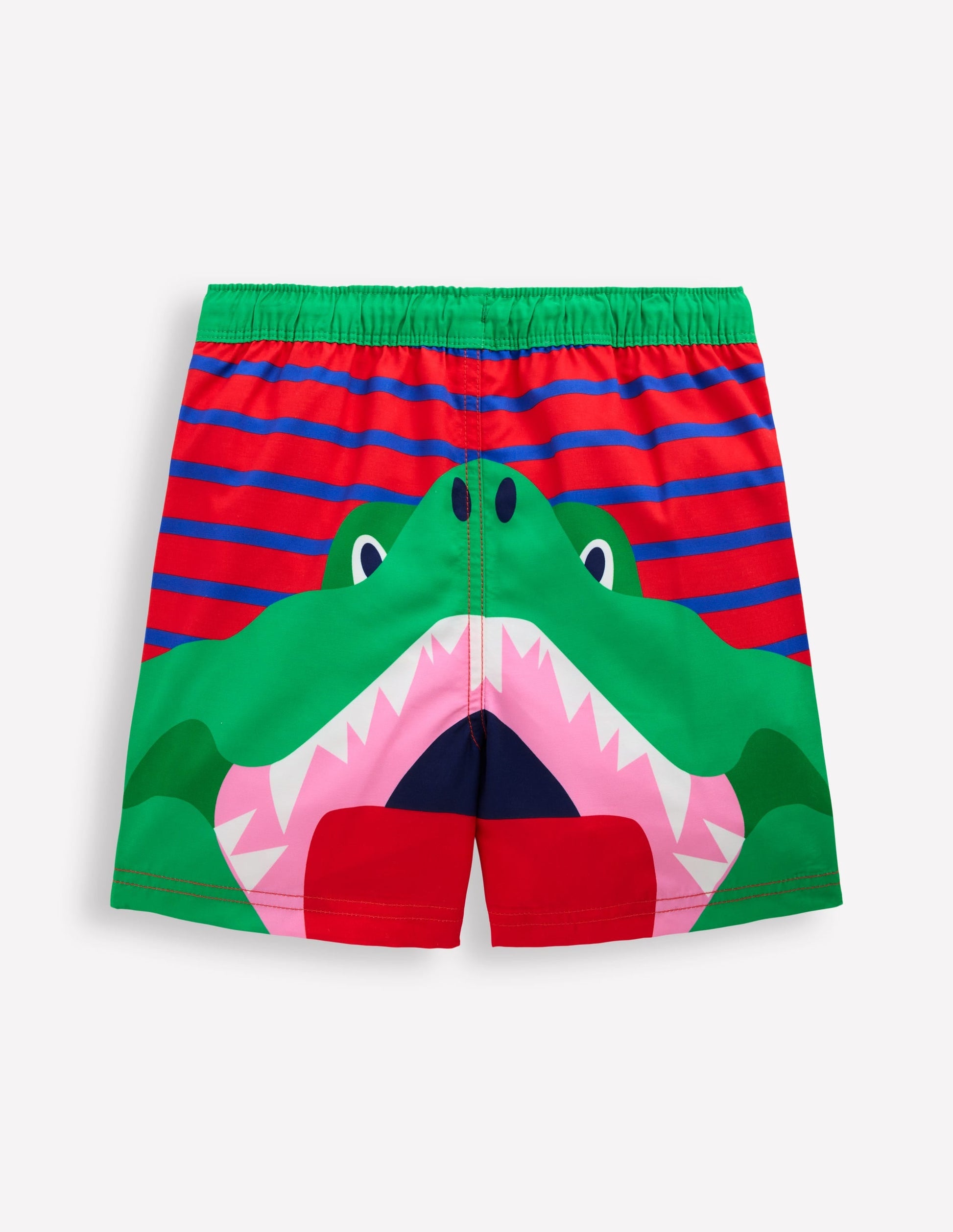 Swim Shorts-Gallery Blue/ Poppy Red Croc-2