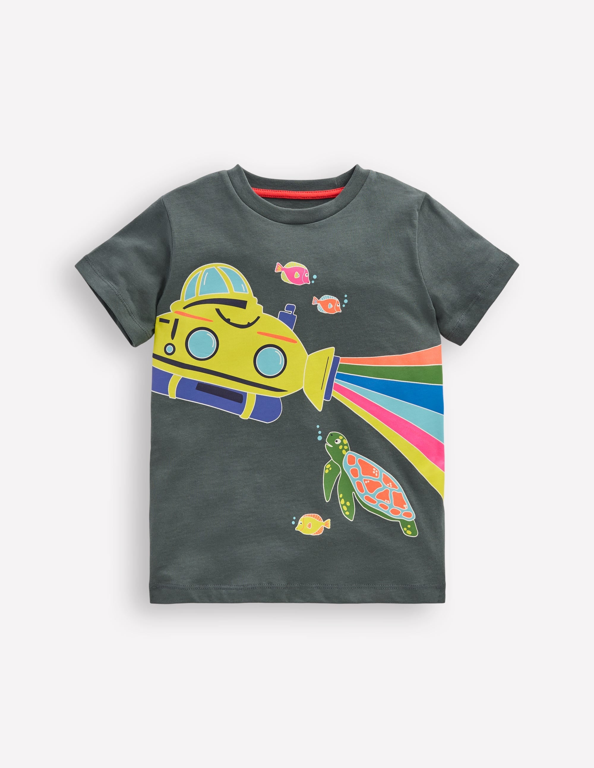 Short Sleeve GITD T-shirt-Smoke Submarine - Image 1
