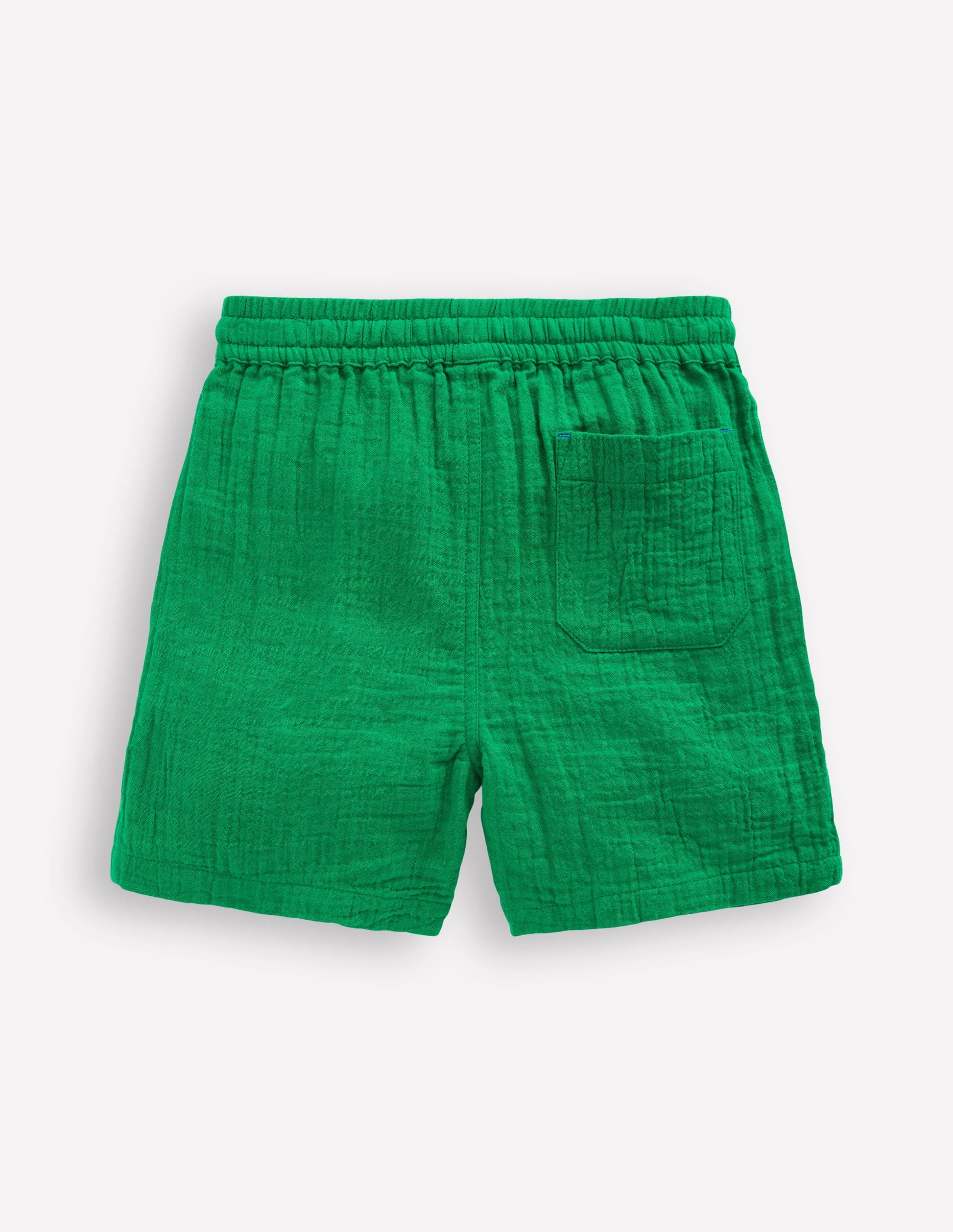 Double Cloth Shorts-Rich Emerald-2