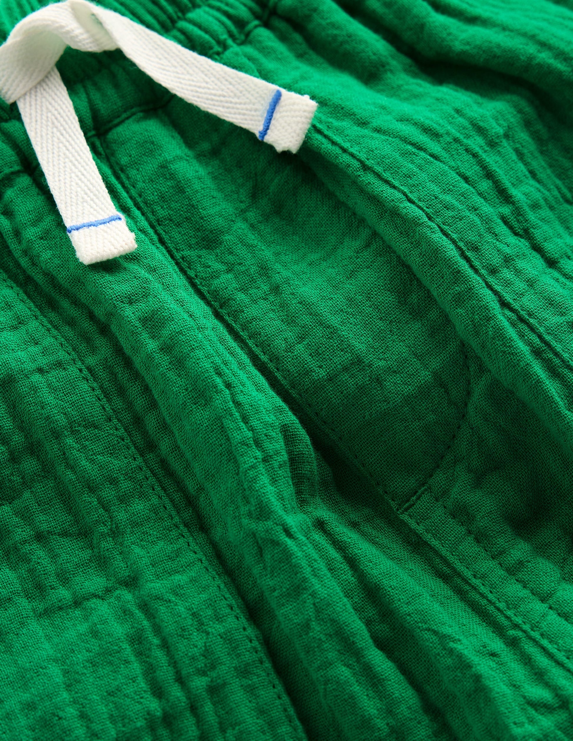 Double Cloth Shorts-Rich Emerald-3