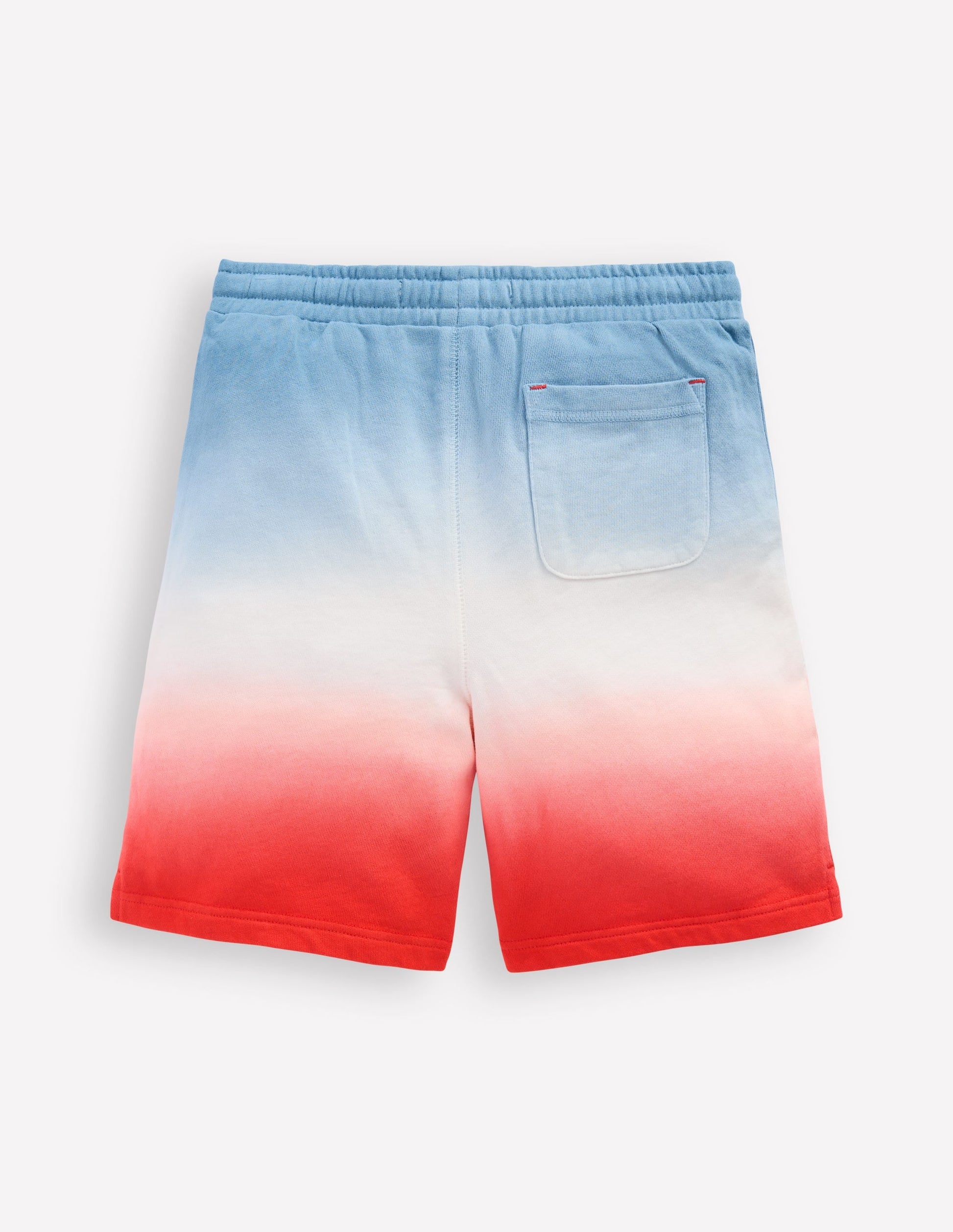 Tie Dye Shorts-Glacier Blue and Orange-2